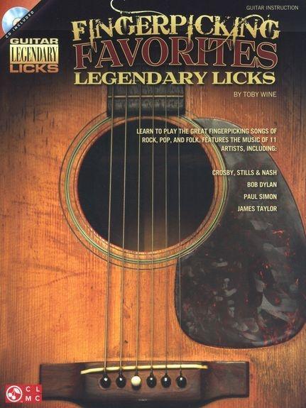Vorderes Coverbild Fingerpicking Favorites Legendary Licks [With CD (Audio)]