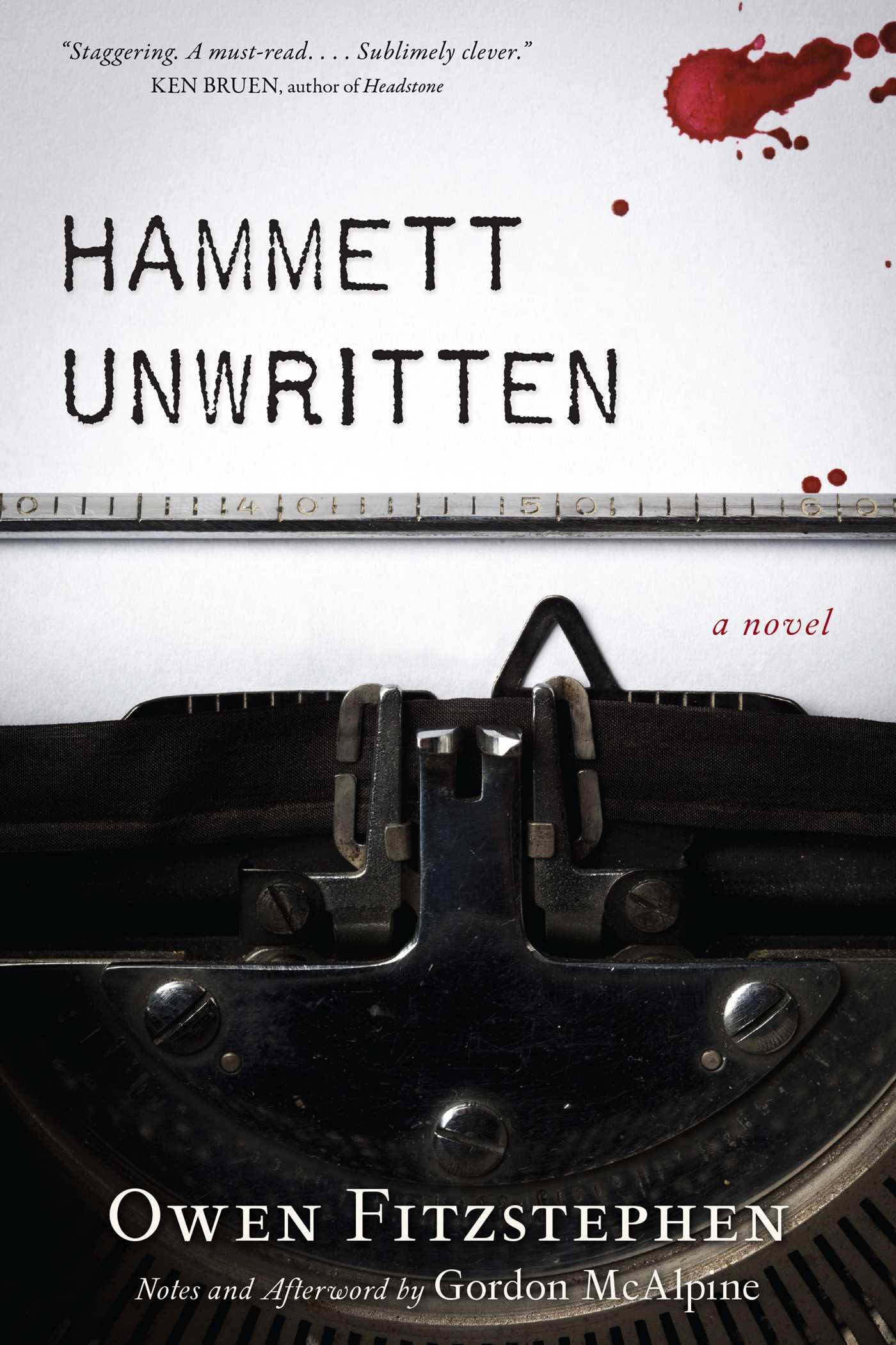 Vorderes Coverbild Hammett Unwritten