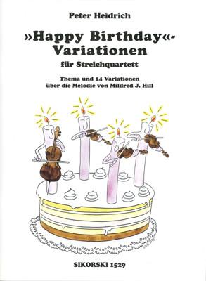 Vorderes Coverbild Happy Birthday - Variationen