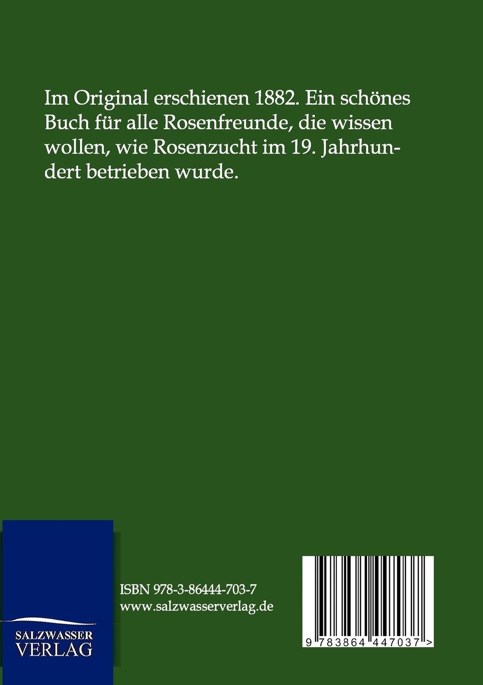 Rückseitencover Der praktische Rosenzüchter