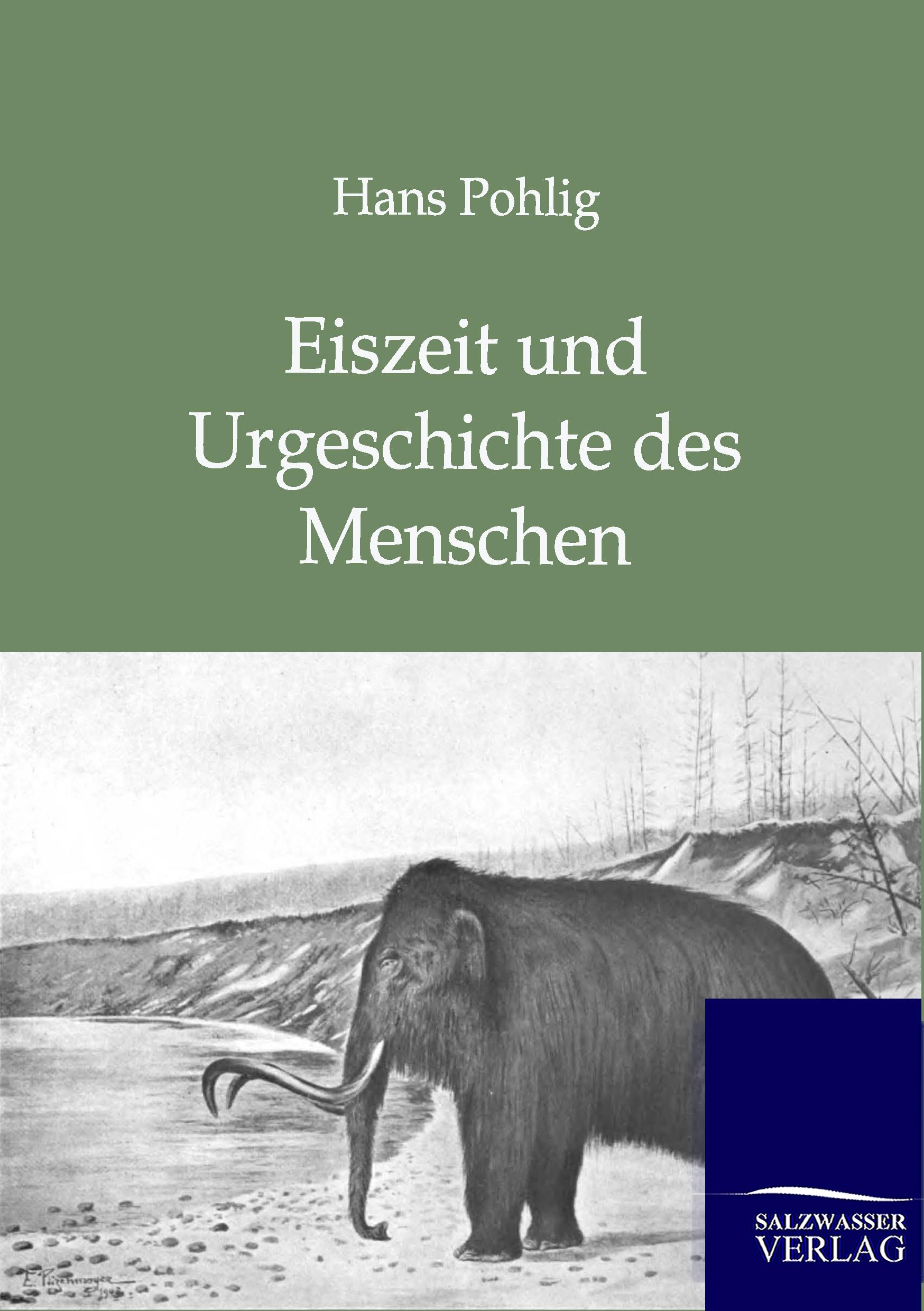 Vorderes Coverbild Eiszeit und Urgeschichte des Menschen