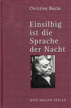 Vorderes Coverbild Einsilbig ist die Sprache der Nacht