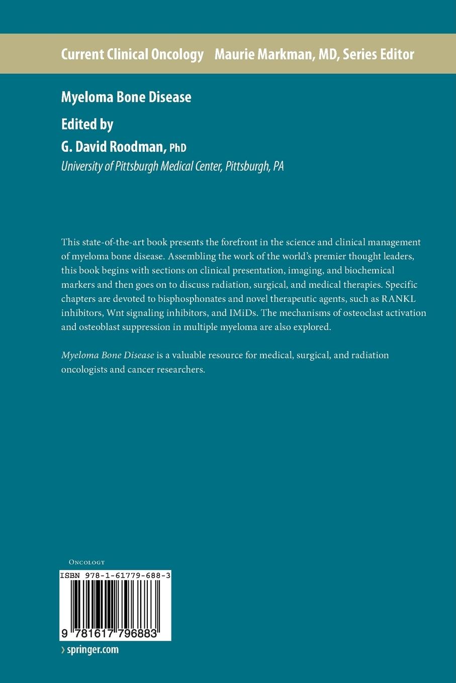 Rückseitencover Myeloma Bone Disease