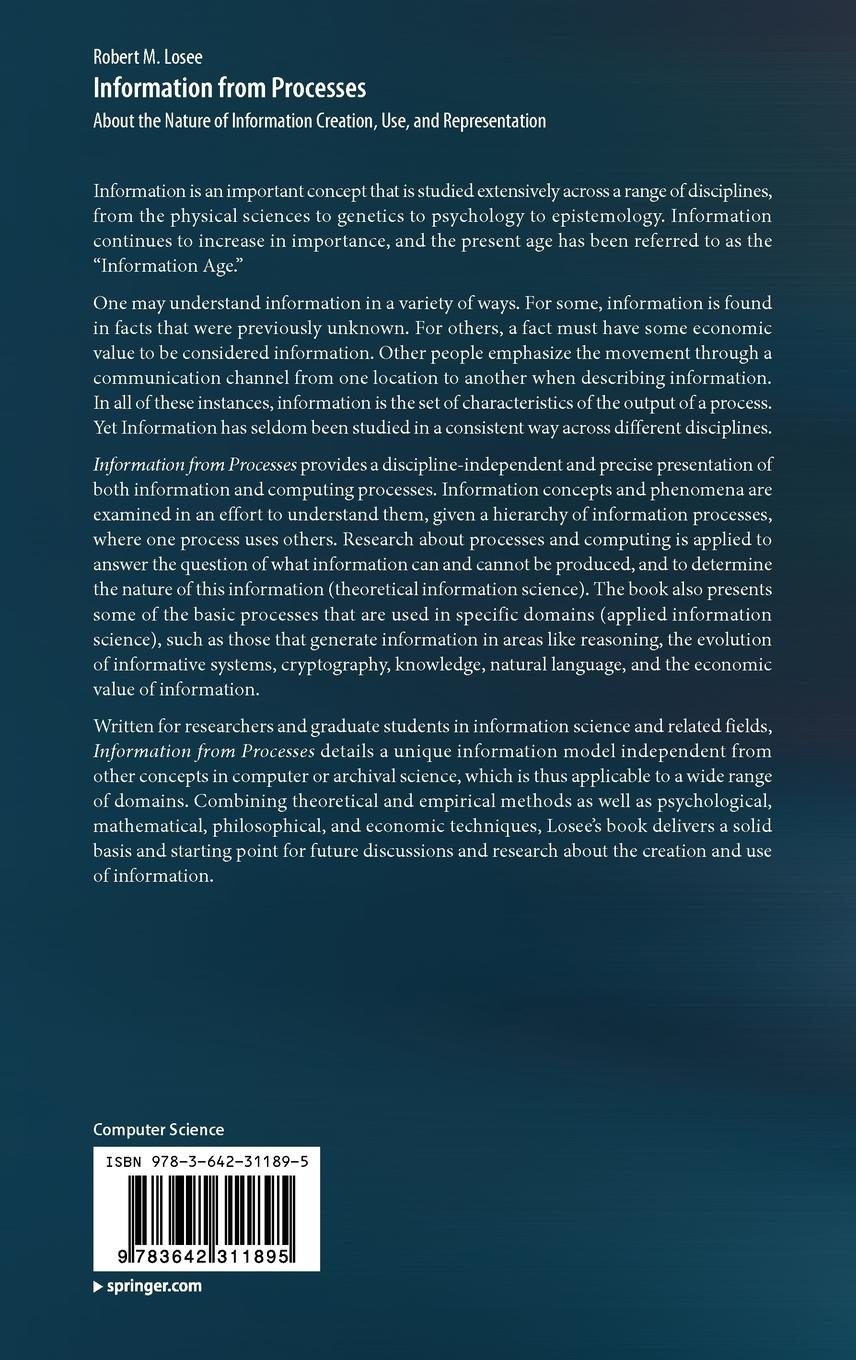 Rückseitencover Information from Processes