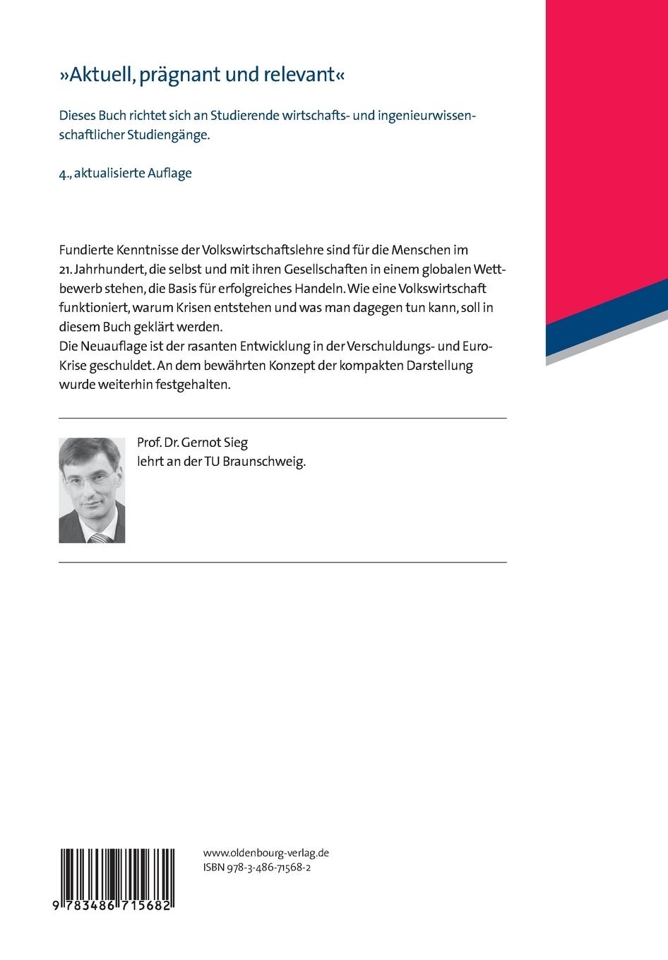 Rückseitencover Volkswirtschaftslehre