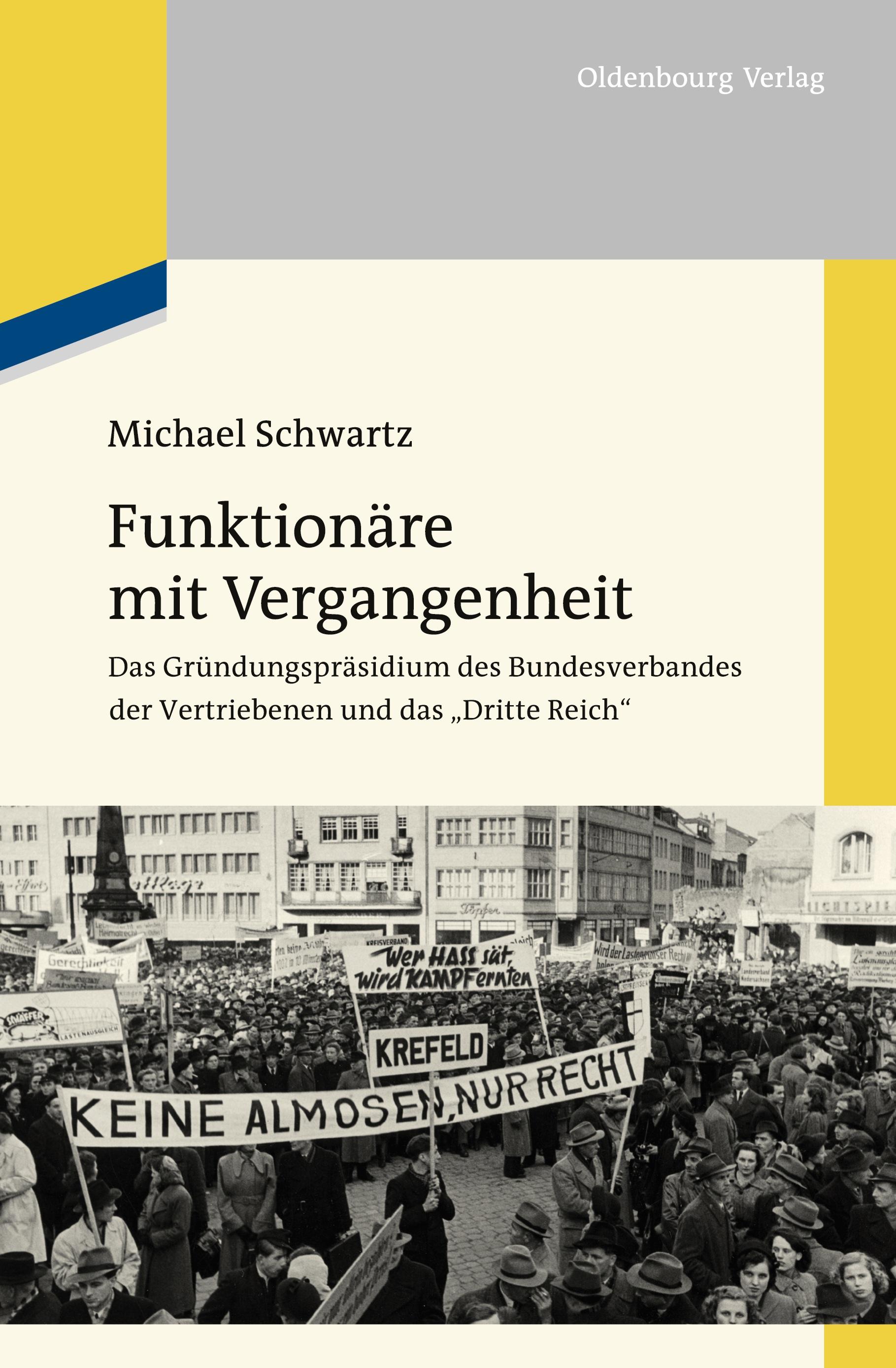 Vorderes Coverbild Funktionäre mit Vergangenheit