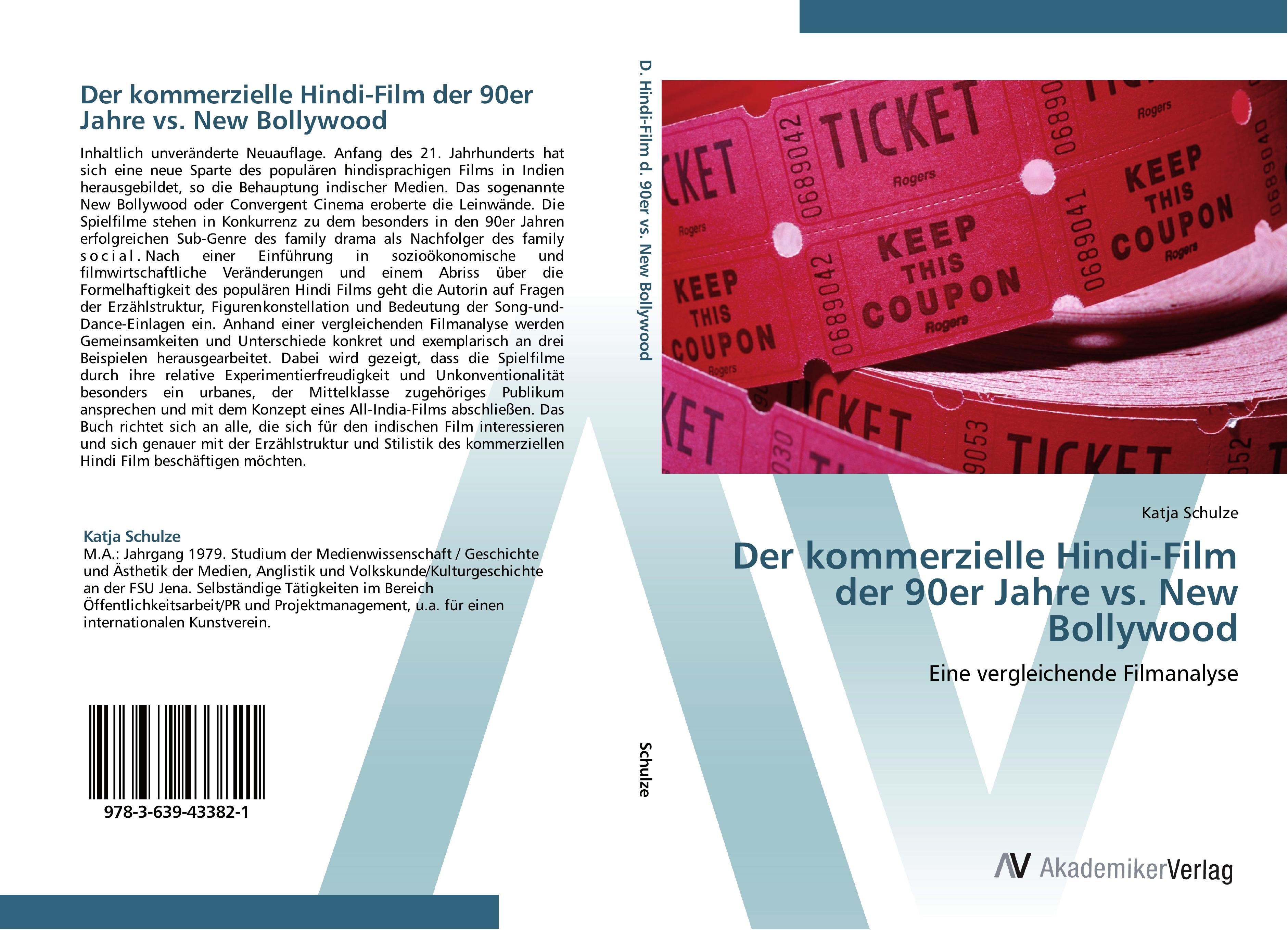 Vorderes Coverbild Der kommerzielle Hindi-Film der 90er Jahre vs. New Bollywood
