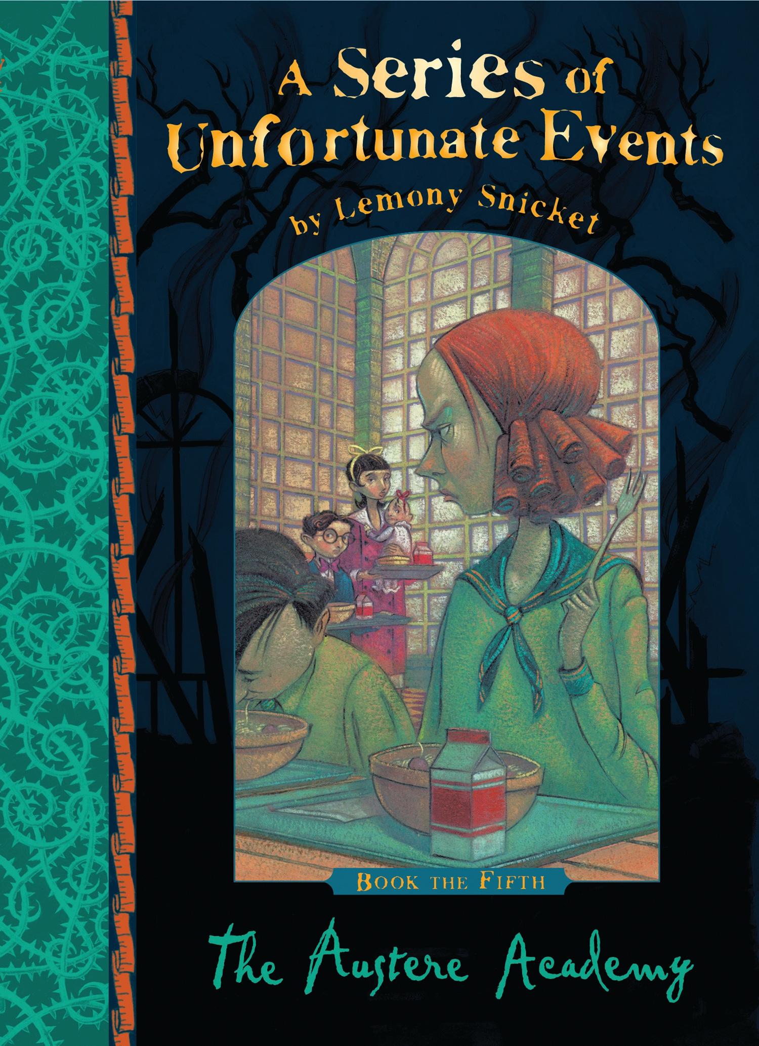 Vorderes Coverbild A Series of Unfortunate Events 05. The Austere Academy
