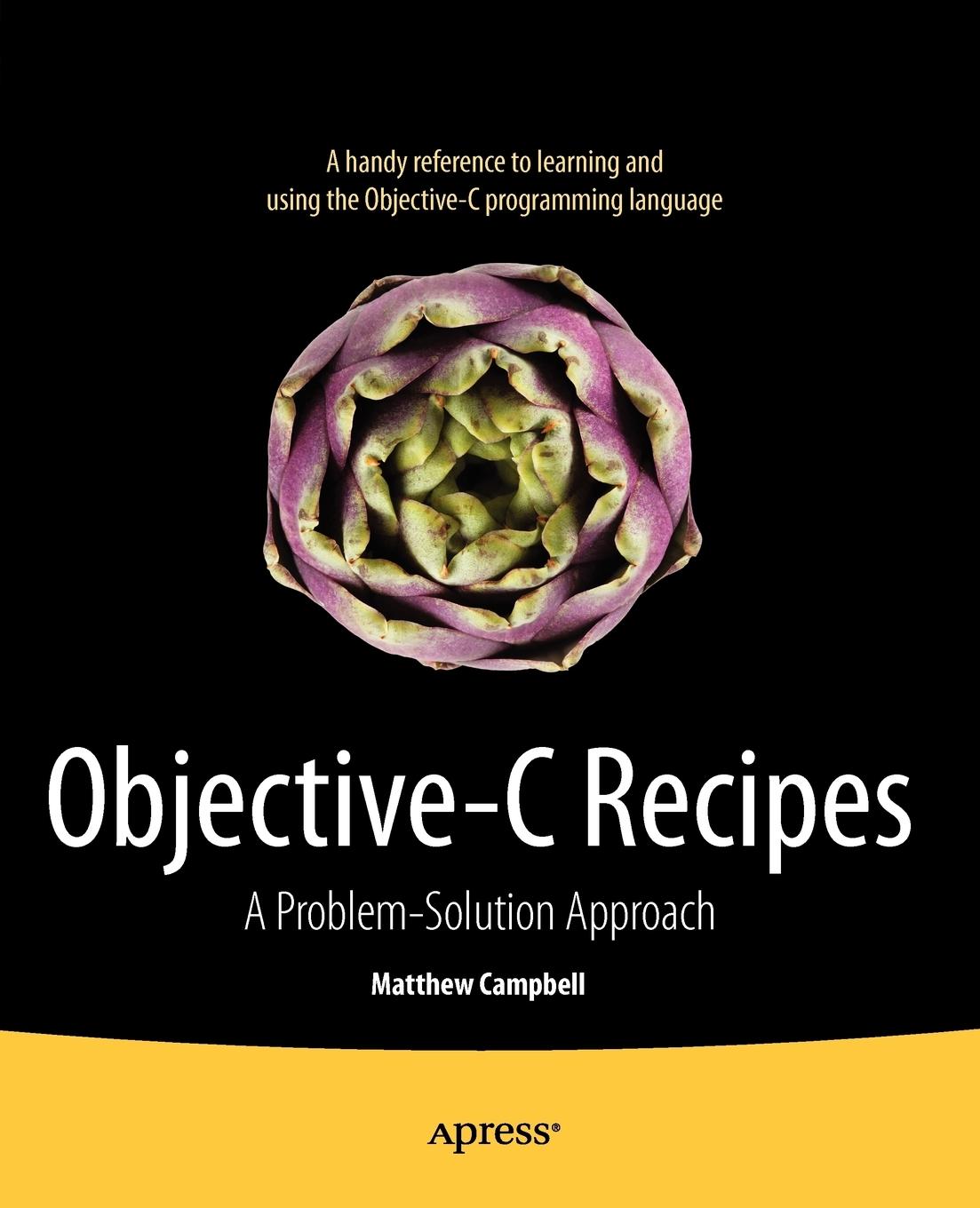 Vorderes Coverbild Objective-C Recipes