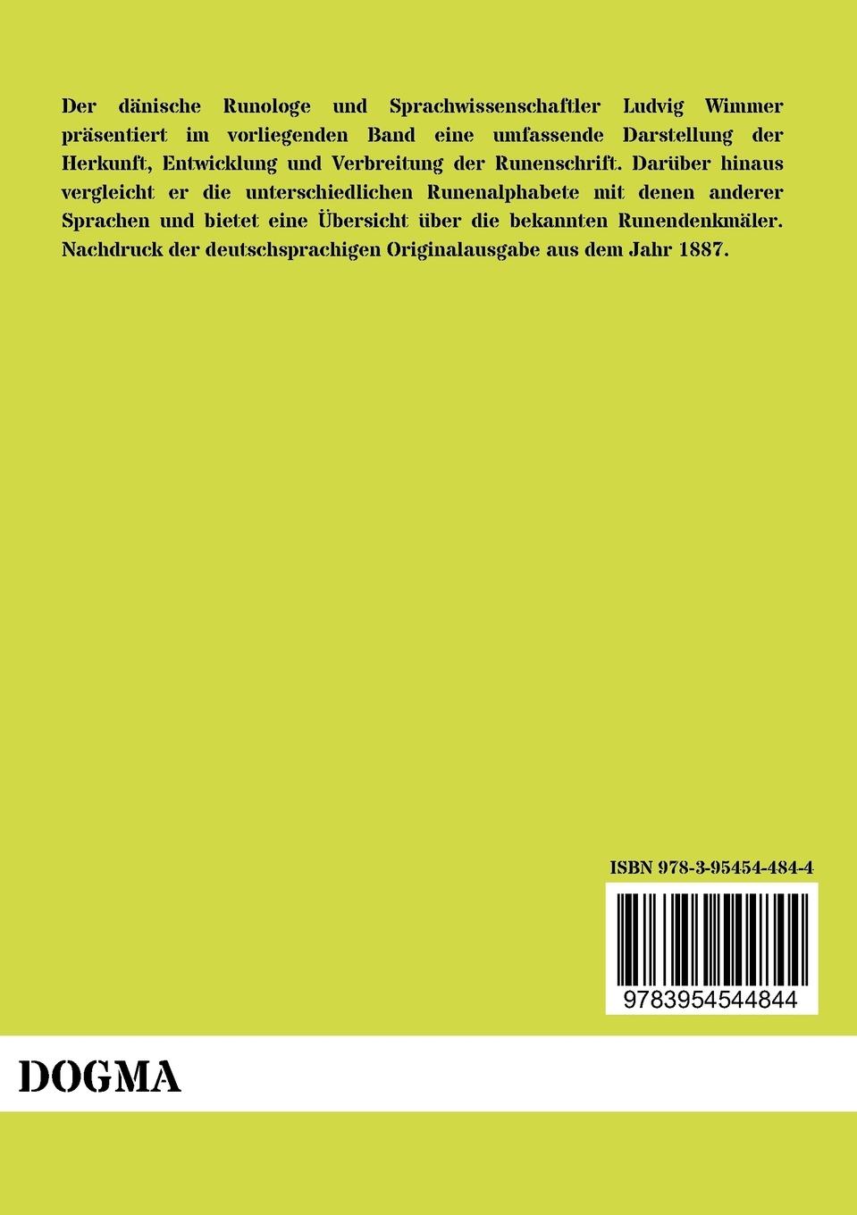Rückseitencover Die Runenschrift