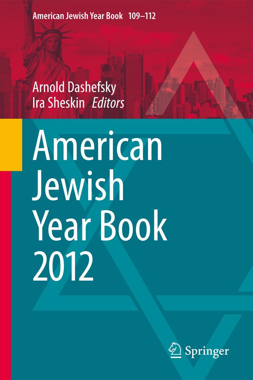 Vorderes Coverbild American Jewish Year Book 2012