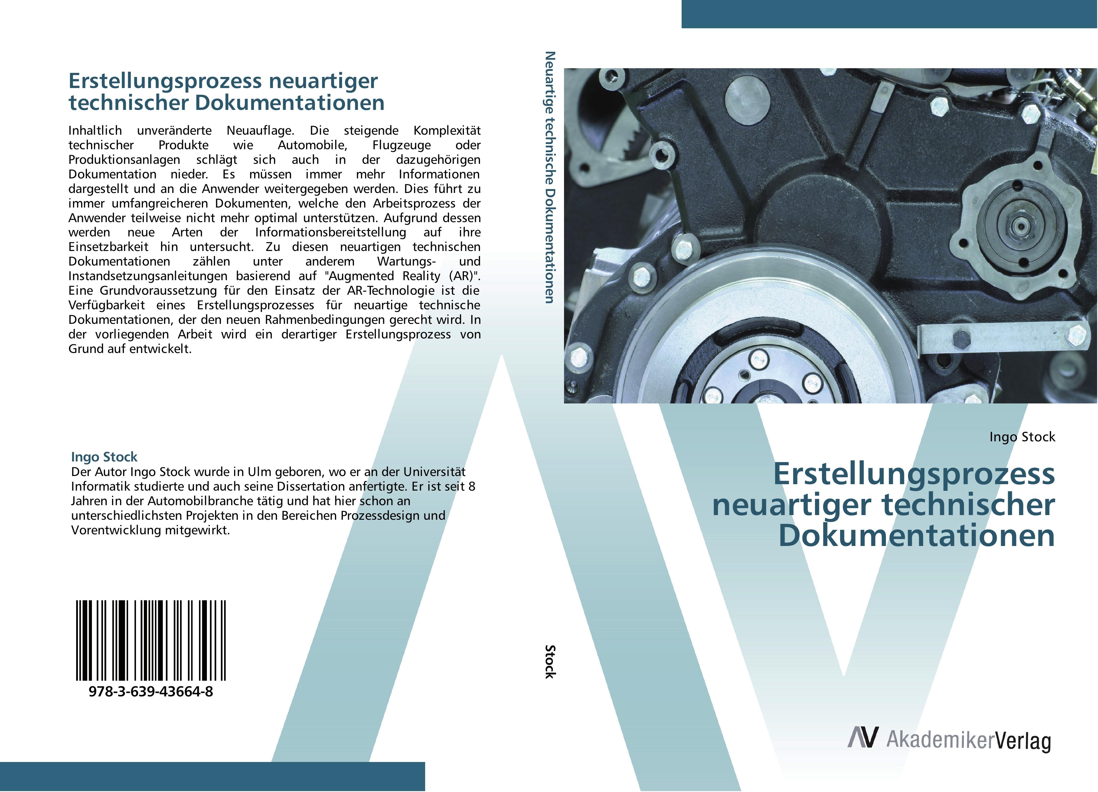 Vorderes Coverbild Erstellungsprozess neuartiger technischer Dokumentationen
