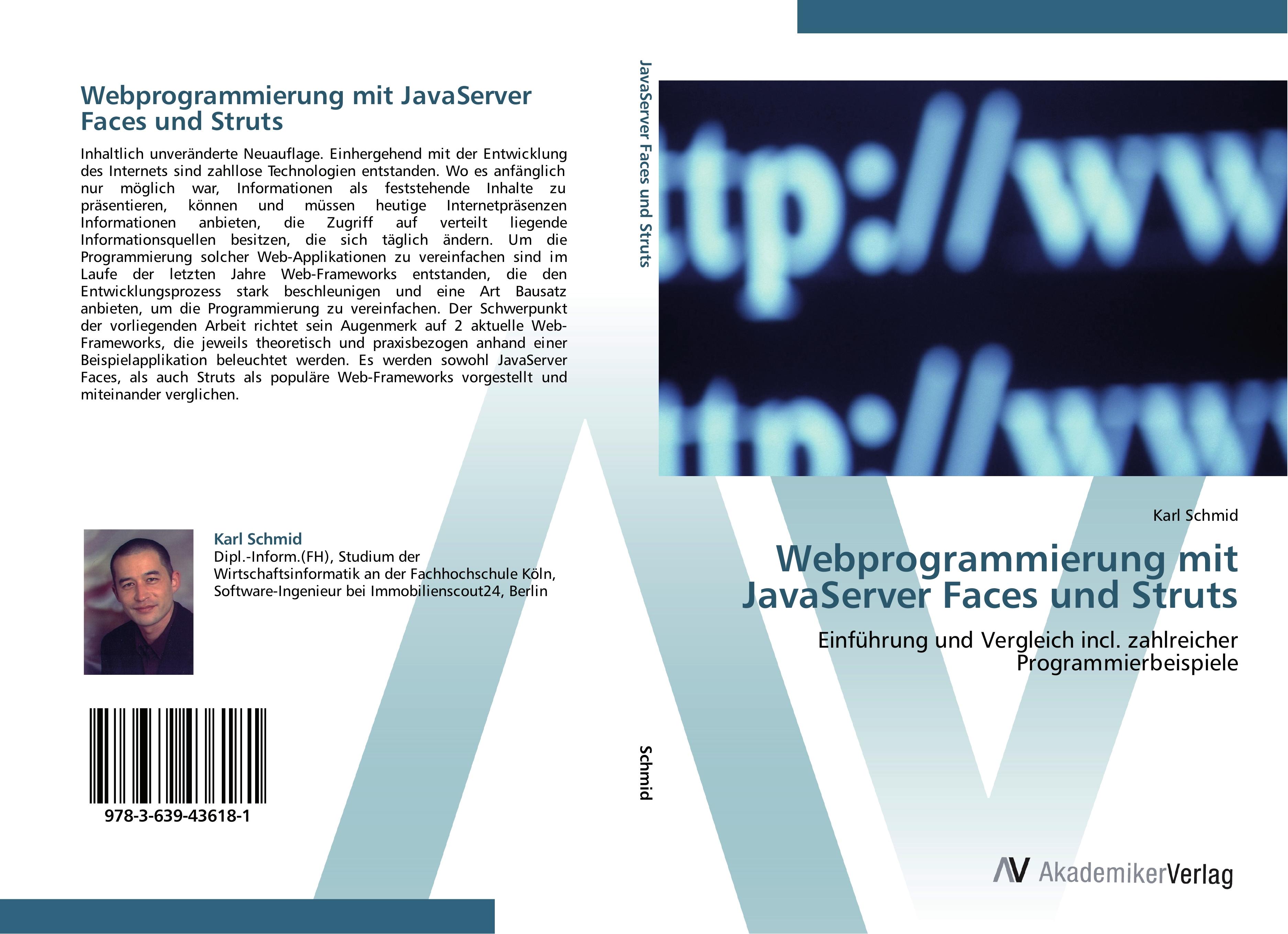 Vorderes Coverbild Webprogrammierung mit JavaServer Faces und Struts