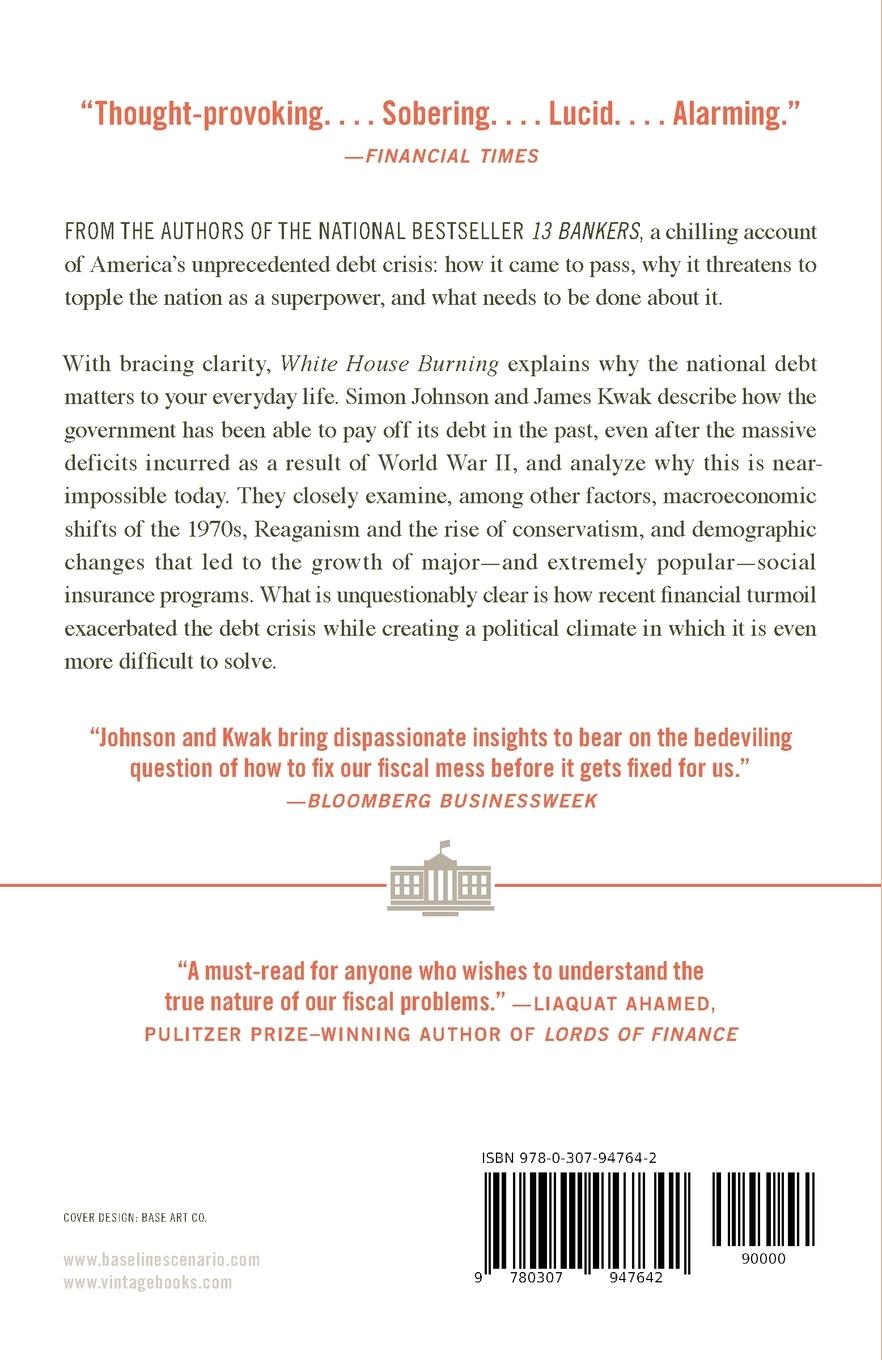 Rückseitencover White House Burning