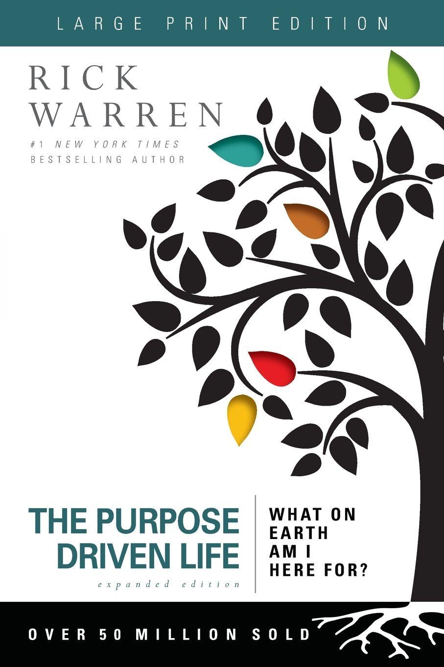 Vorderes Coverbild The Purpose Driven Life Large Print