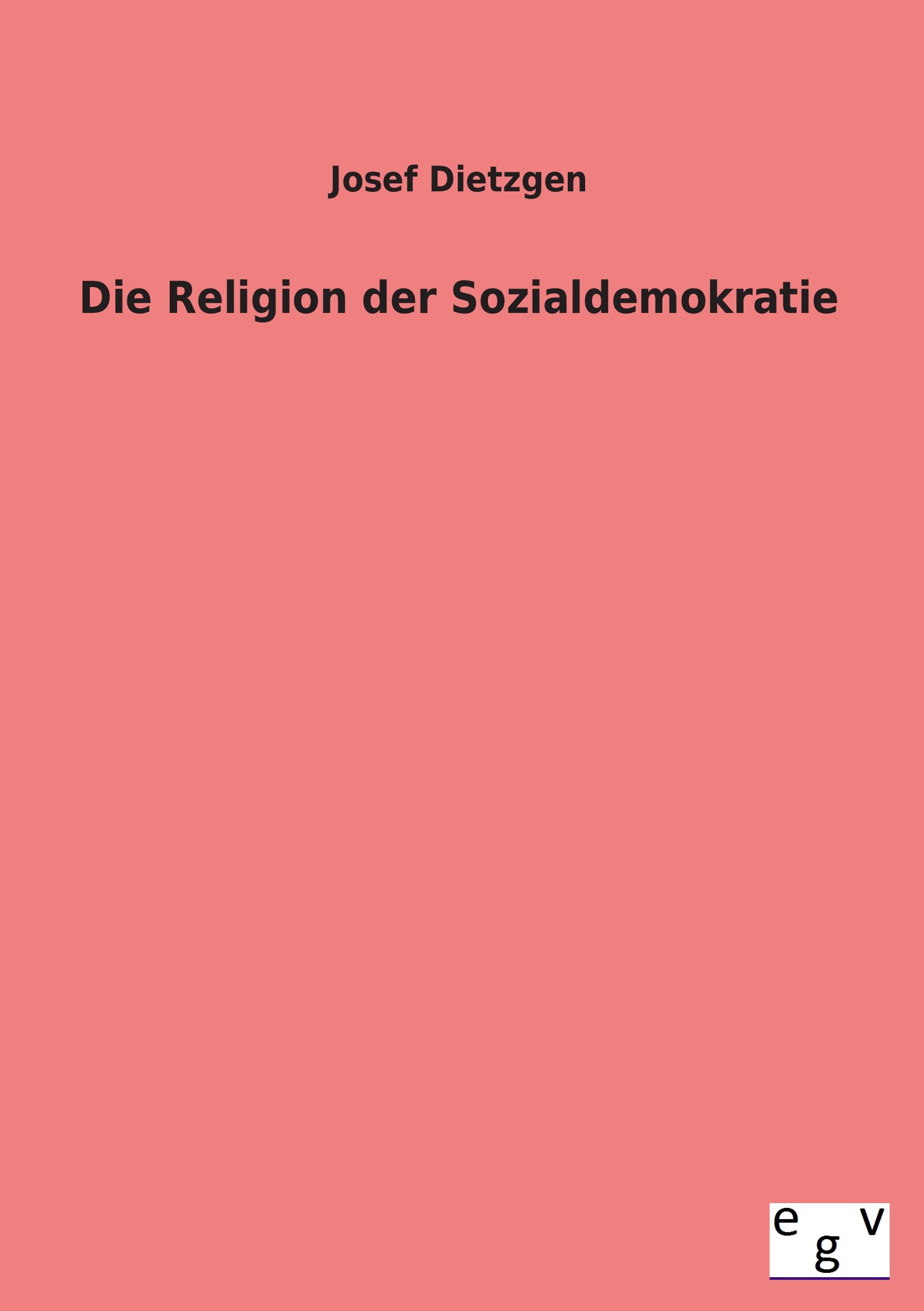 Vorderes Coverbild Die Religion der Sozialdemokratie