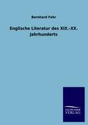 Vorderes Coverbild Englische Literatur des XIX.-XX. Jahrhunderts