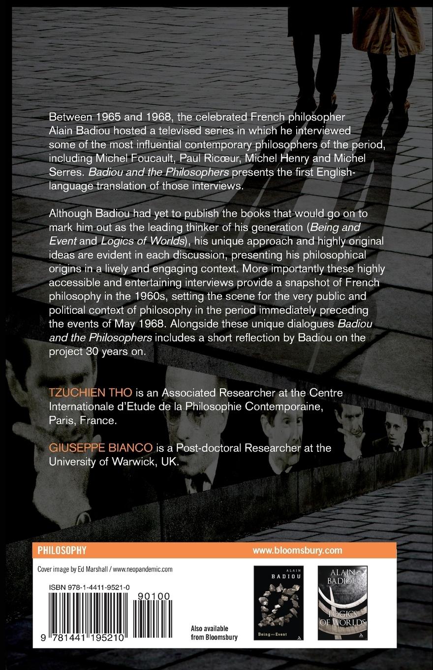 Rückseitencover Badiou and the Philosophers