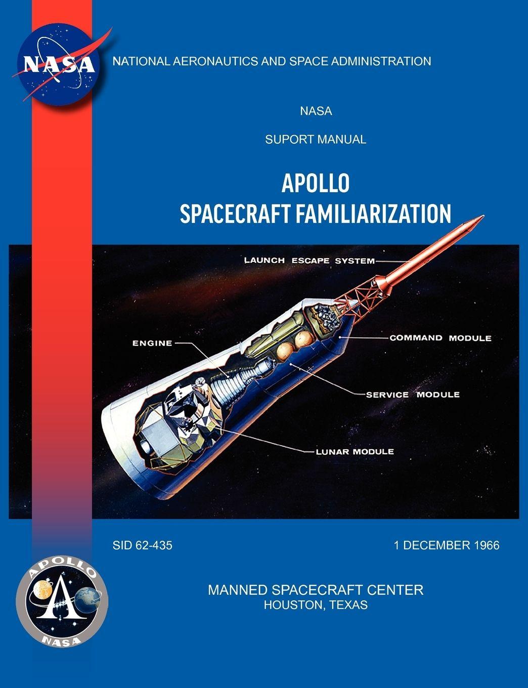 Vorderes Coverbild Apollo Spacecraft Familiarization Manual