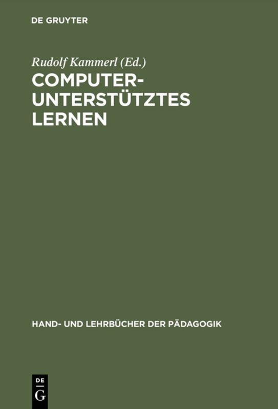 Vorderes Coverbild Computerunterstütztes Lernen