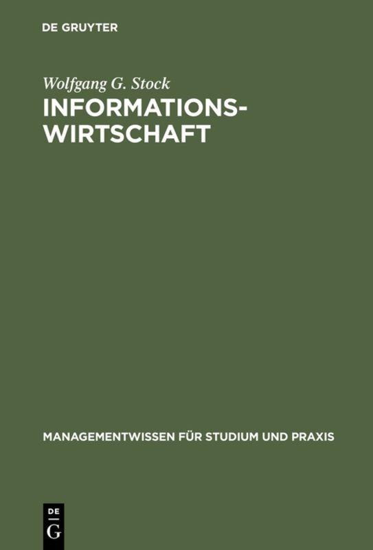 Vorderes Coverbild Informationswirtschaft