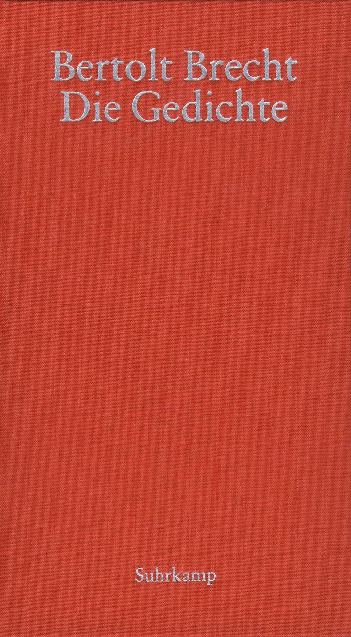 Vorderes Coverbild Die Gedichte
