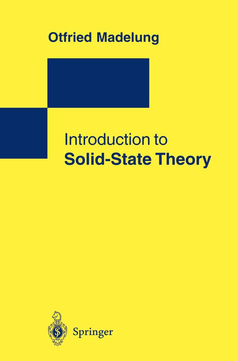 Vorderes Coverbild Introduction to Solid-State Theory