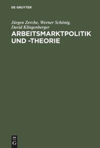 Vorderes Coverbild Arbeitsmarktpolitik und -theorie