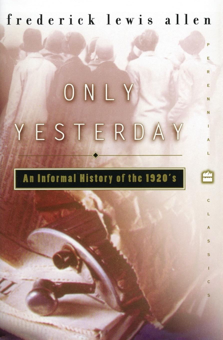 Vorderes Coverbild Only Yesterday