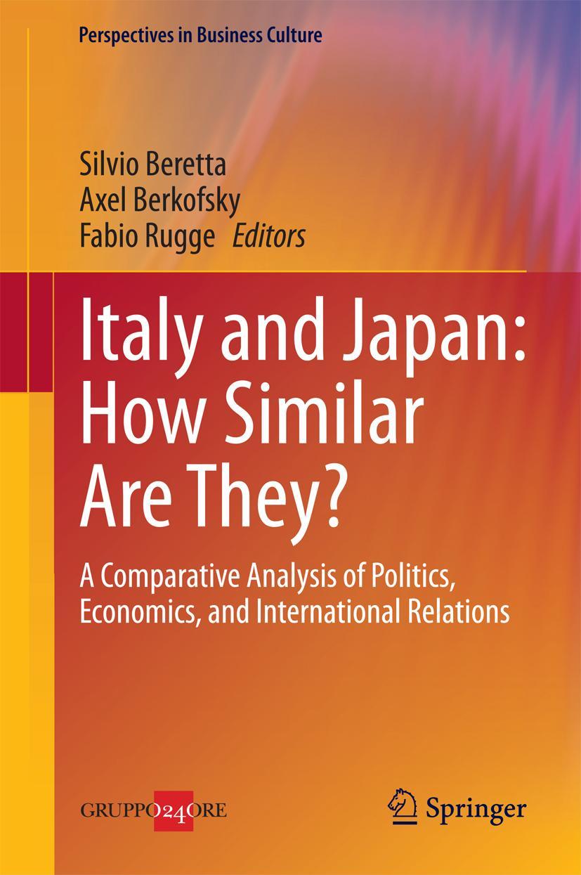 Vorderes Coverbild Italy and Japan: How Similar Are They?