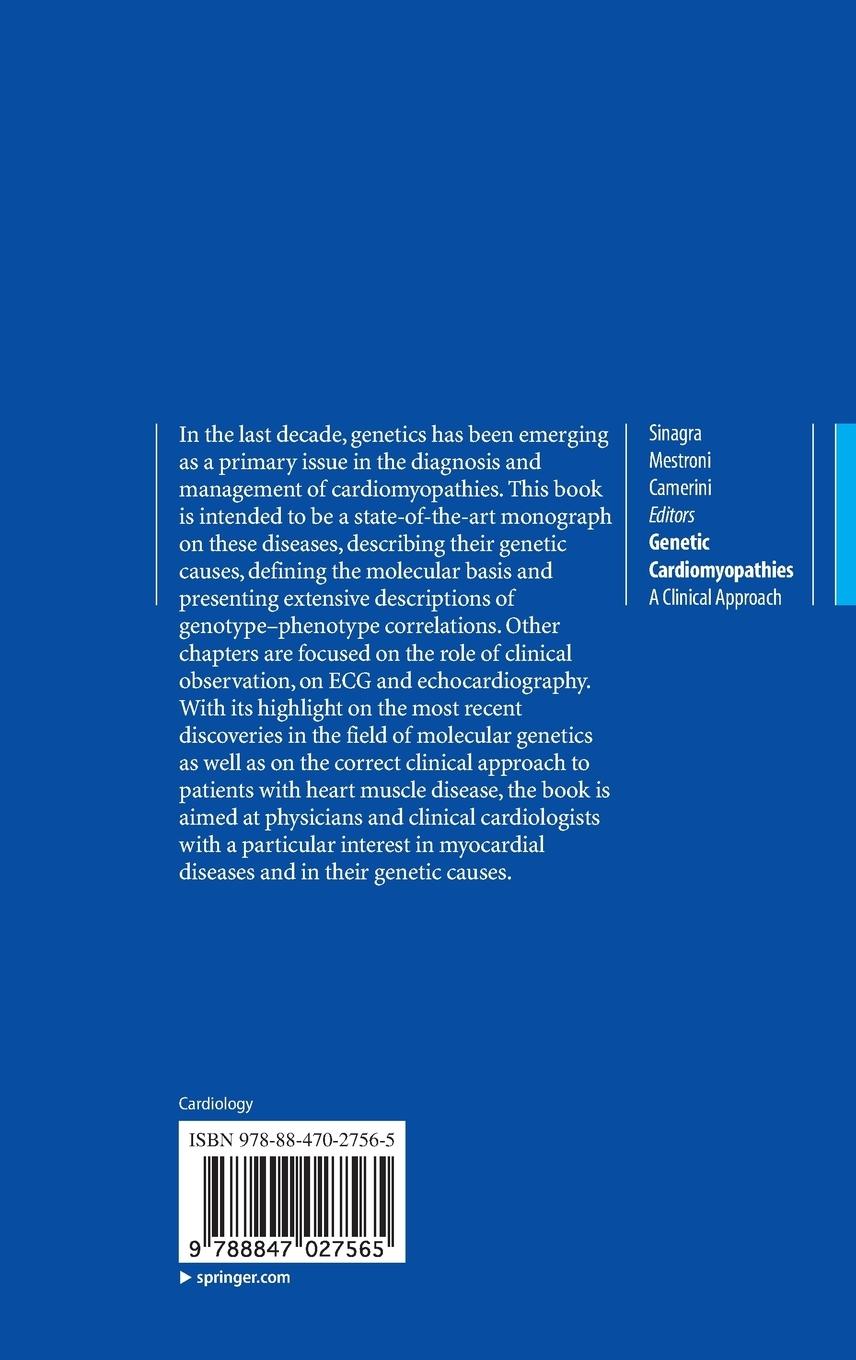 Rückseitencover Genetic Cardiomyopathies