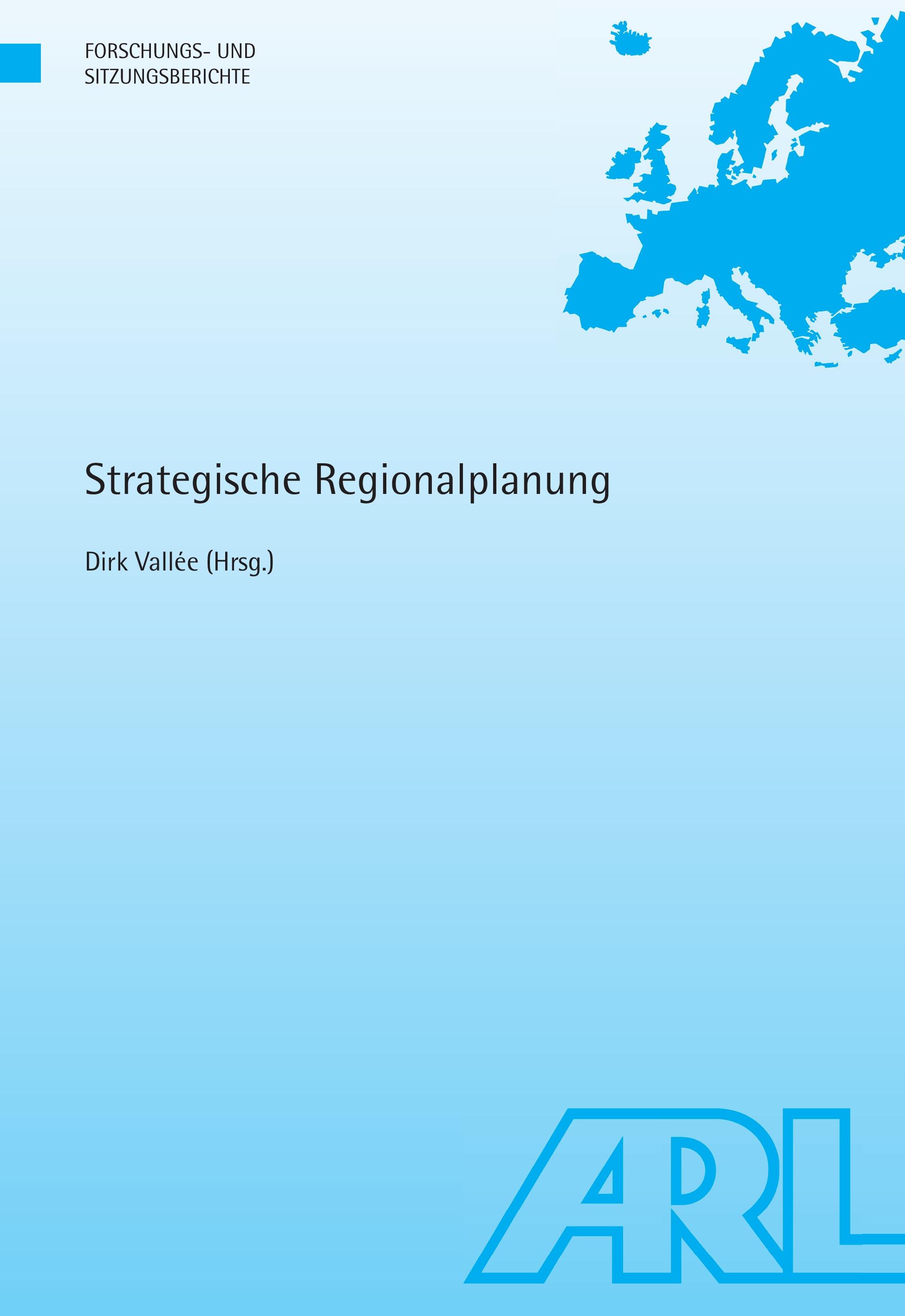 Vorderes Coverbild Strategische Regionalplanung