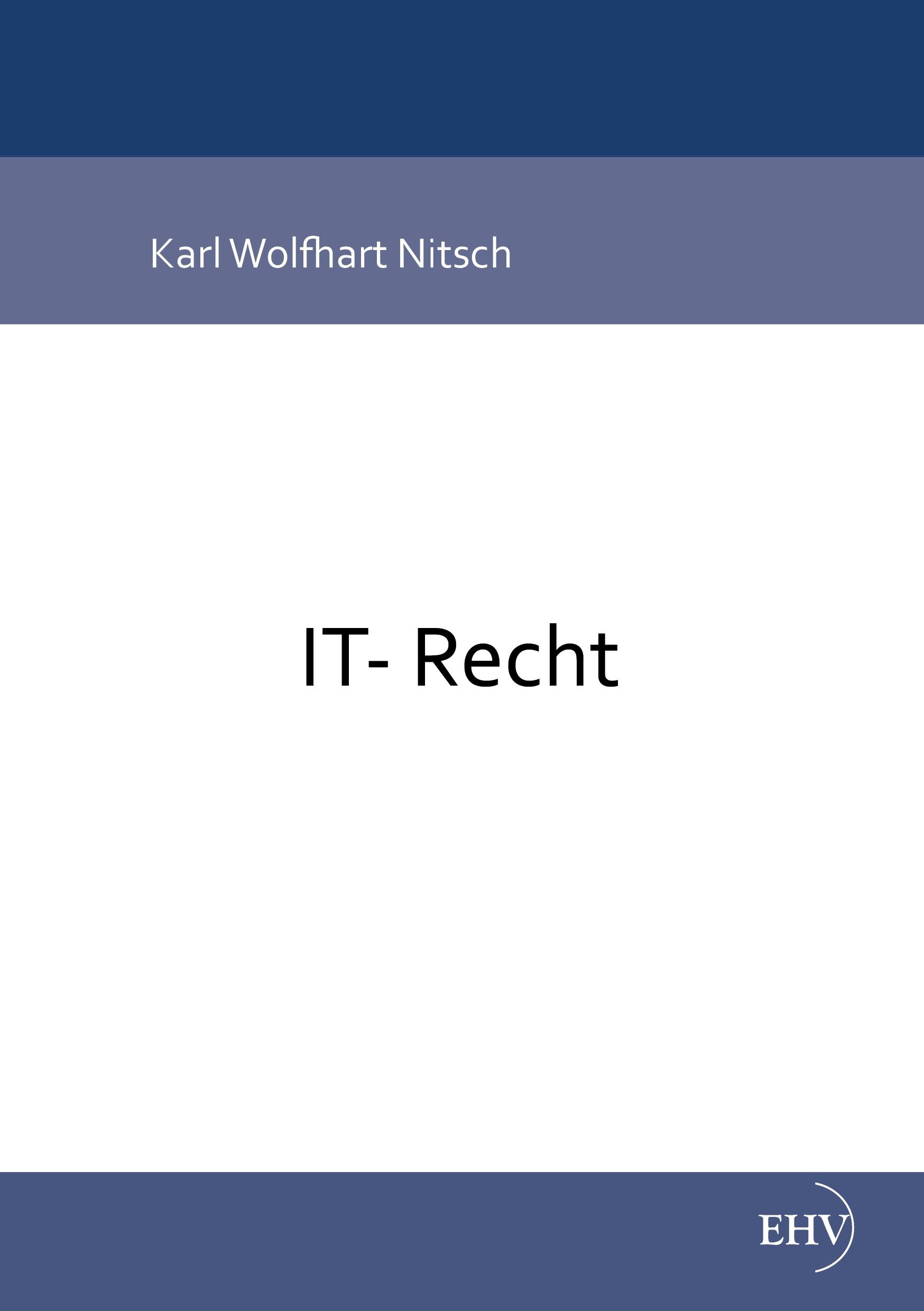 Vorderes Coverbild IT-Recht