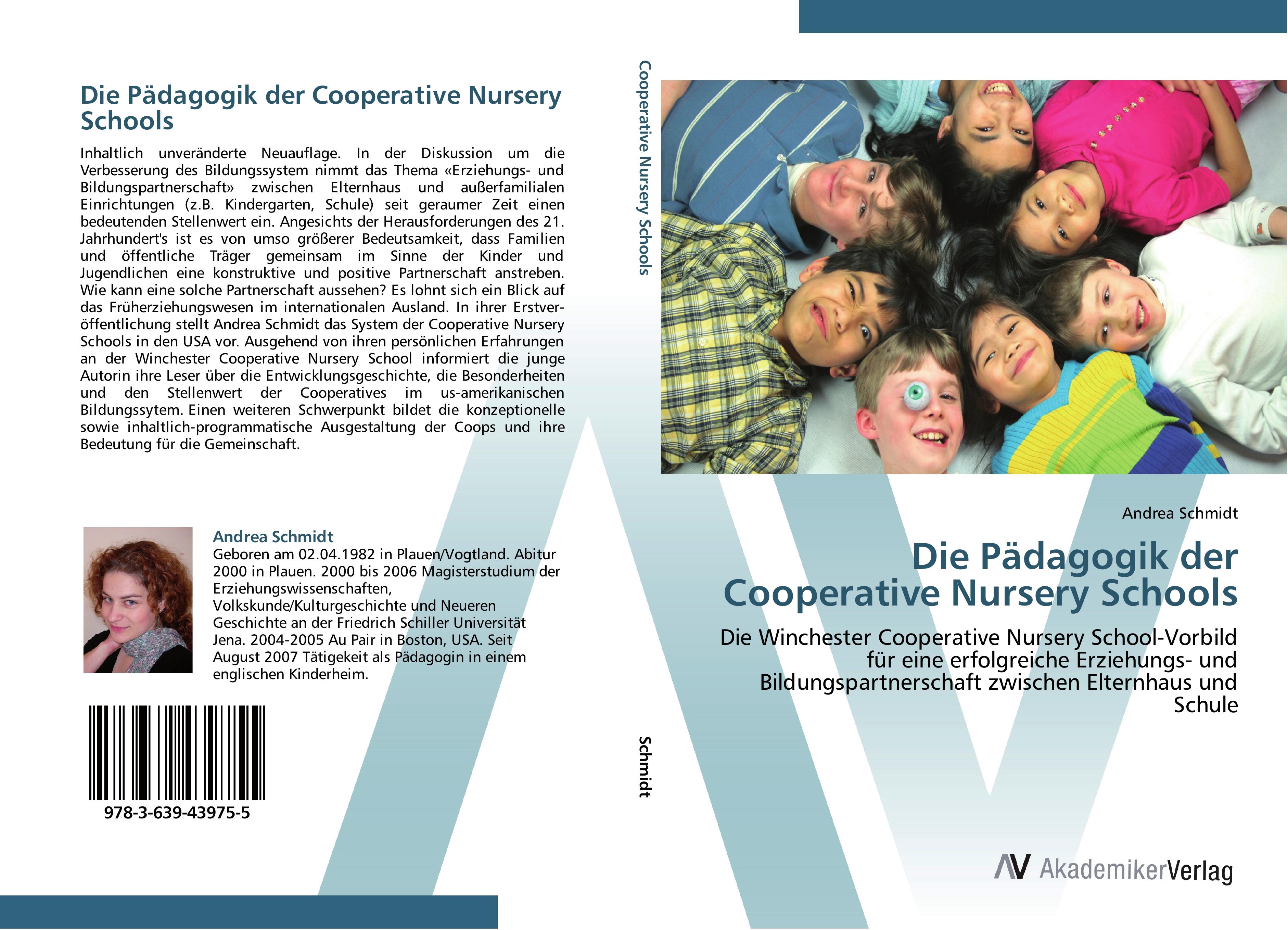 Vorderes Coverbild Die Pädagogik der Cooperative Nursery Schools