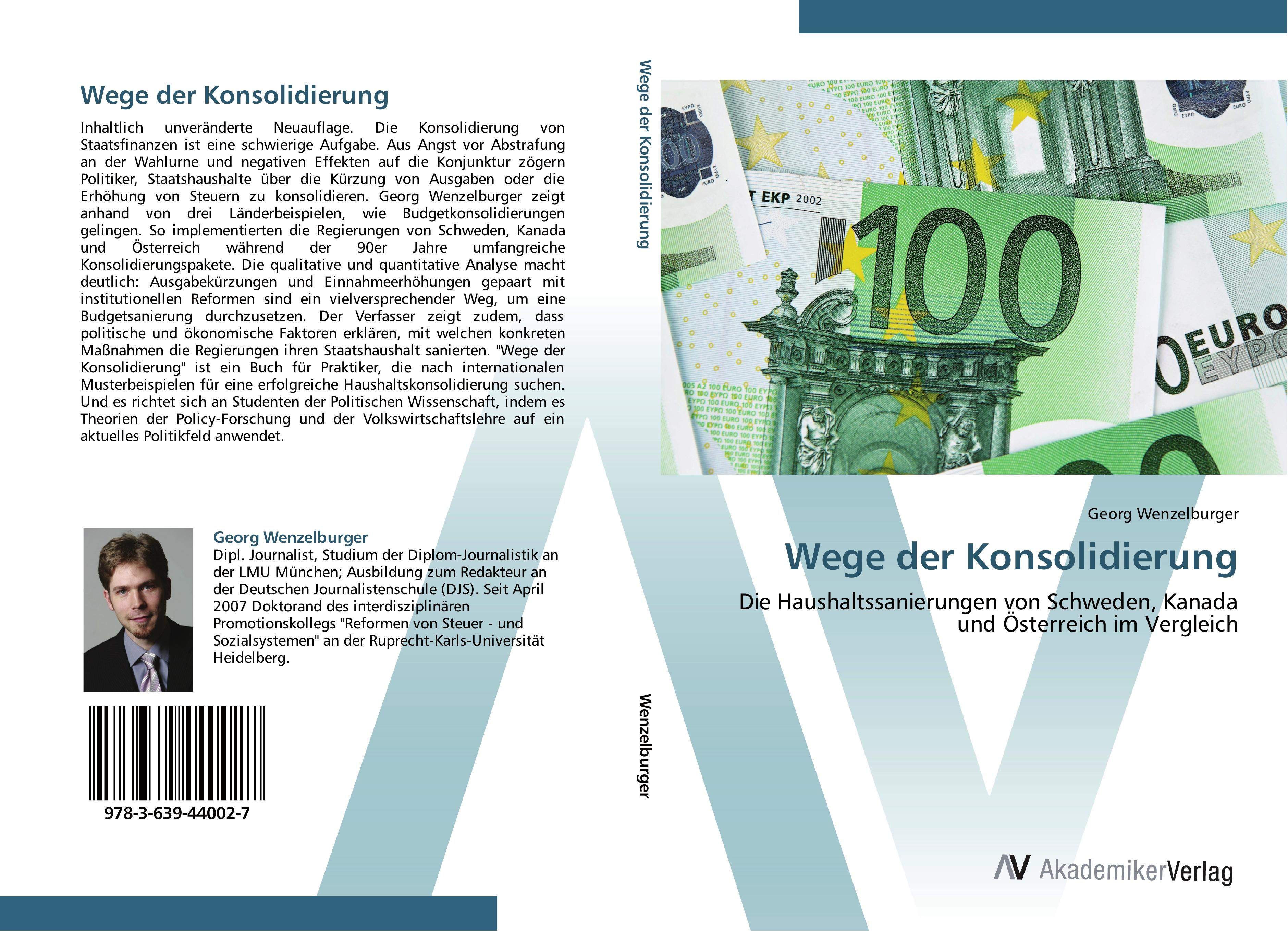 Vorderes Coverbild Wege der Konsolidierung