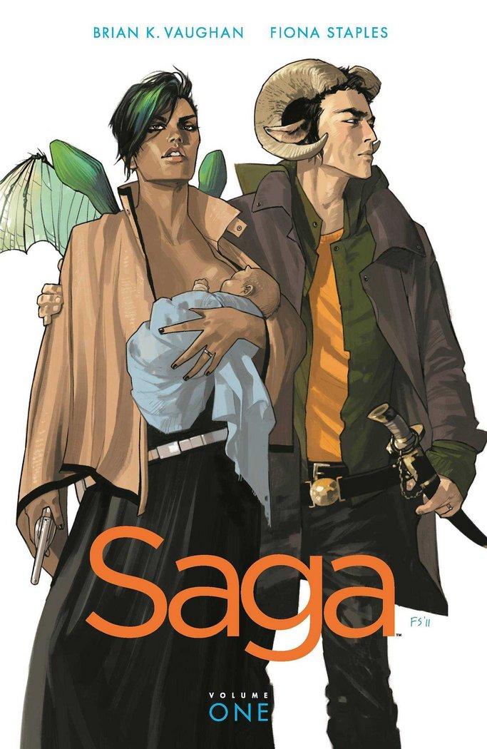 Vorderes Coverbild Saga Volume 1