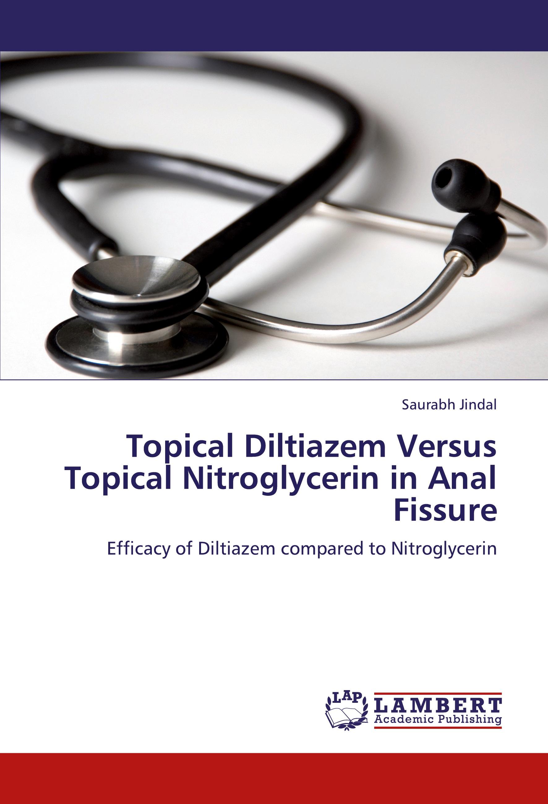 Vorderes Coverbild Topical Diltiazem Versus Topical Nitroglycerin in Anal Fissure