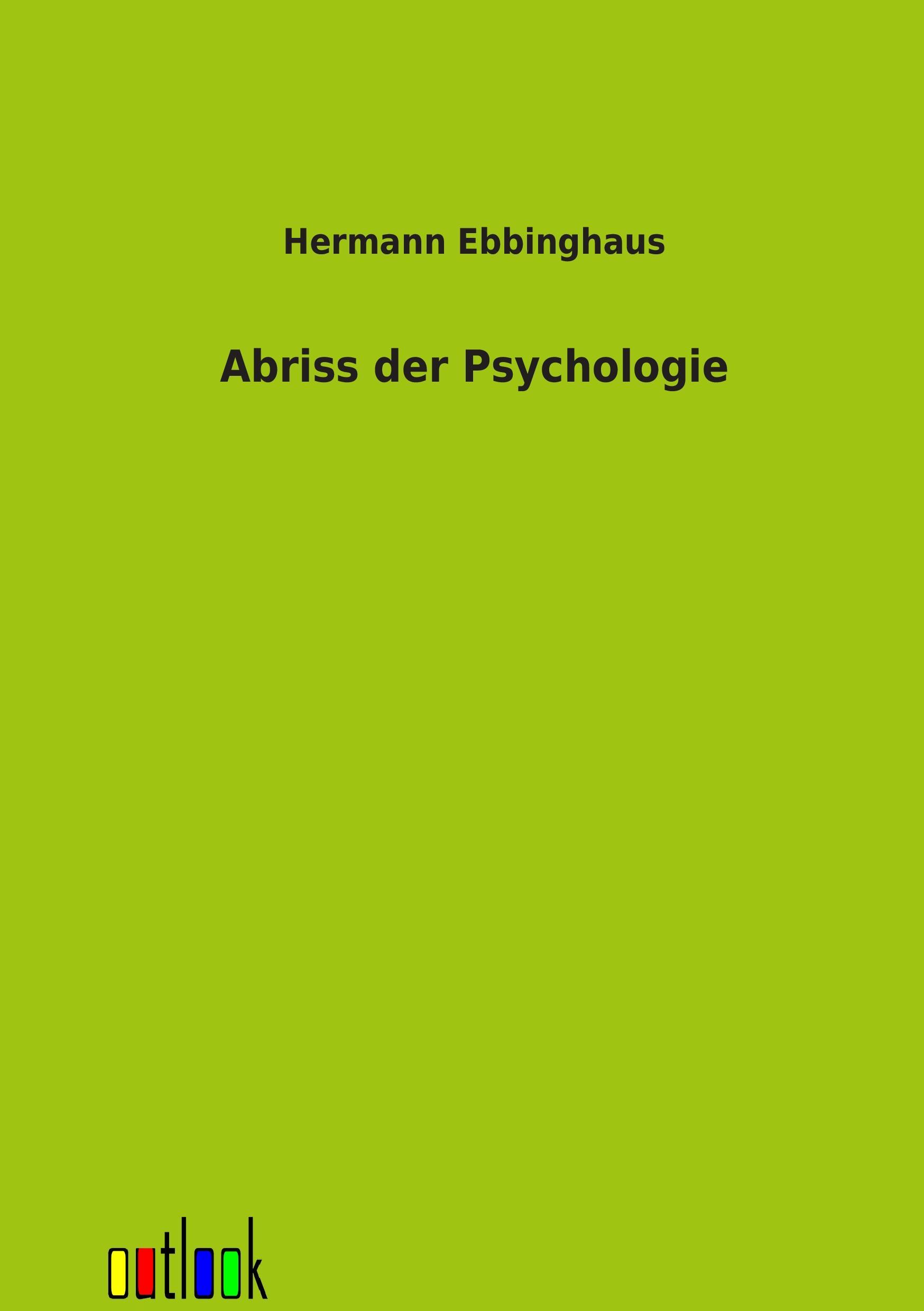 Vorderes Coverbild Abriss der Psychologie