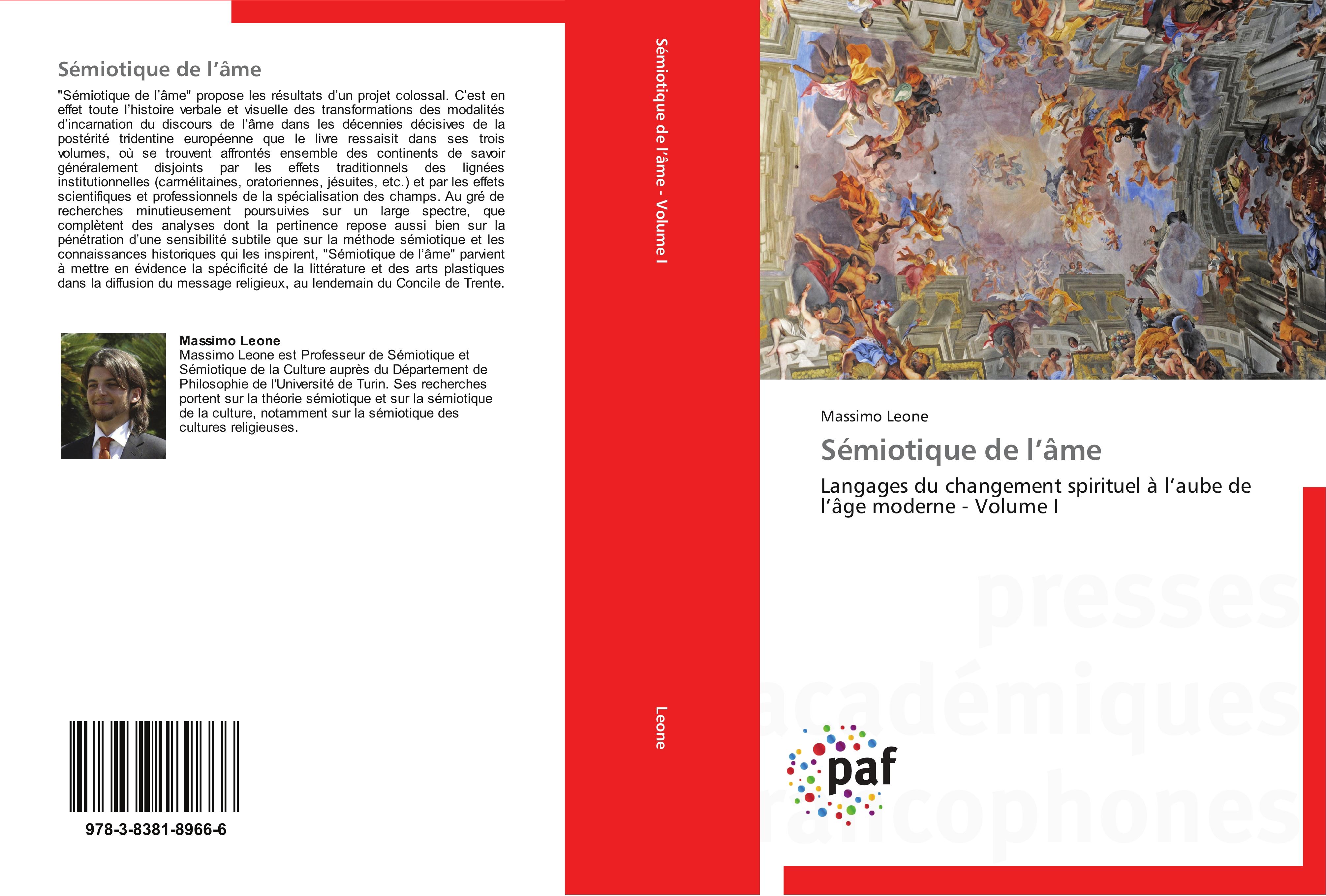 Vorderes Coverbild Sémiotique de l¿âme