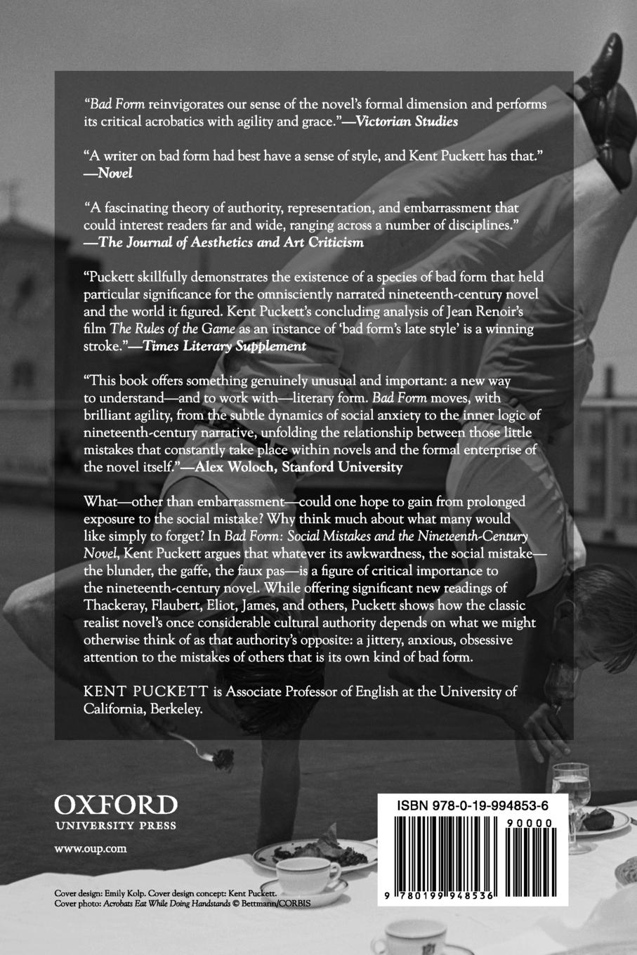 Rückseitencover Bad Form