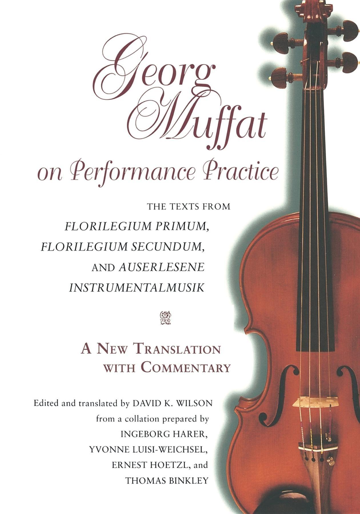 Vorderes Coverbild Georg Muffat on Performance Practice
