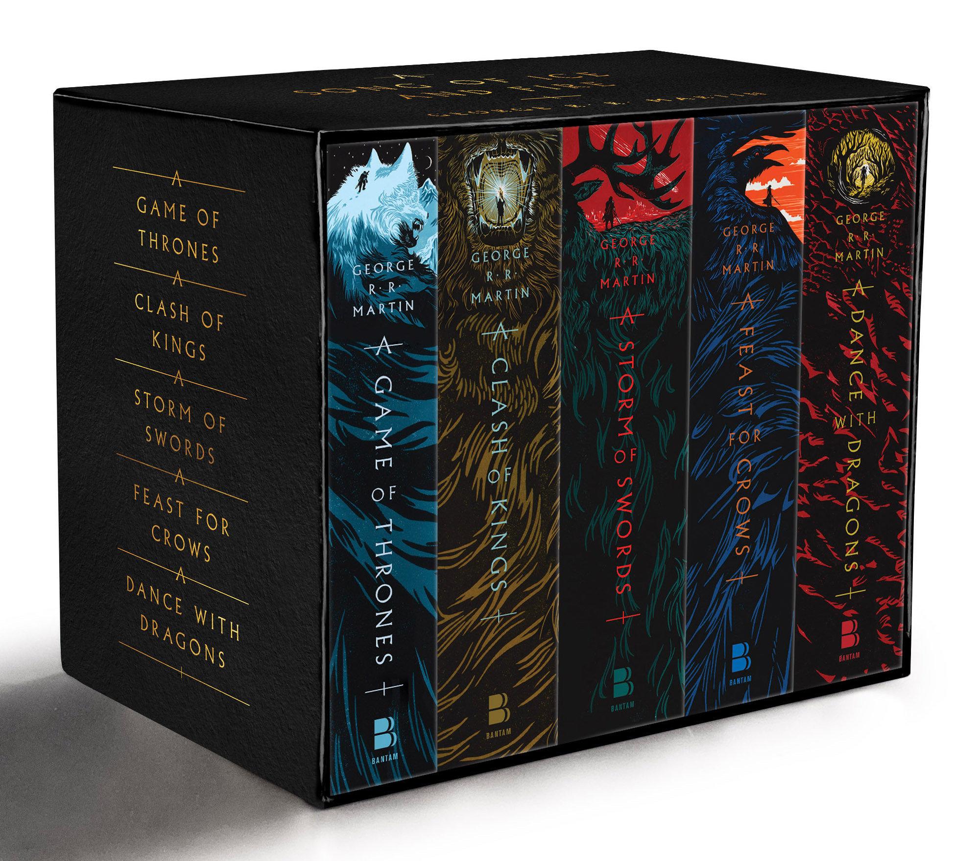 Vorderes Coverbild A Game of Thrones 1-5 Boxed Set. TV Tie-In