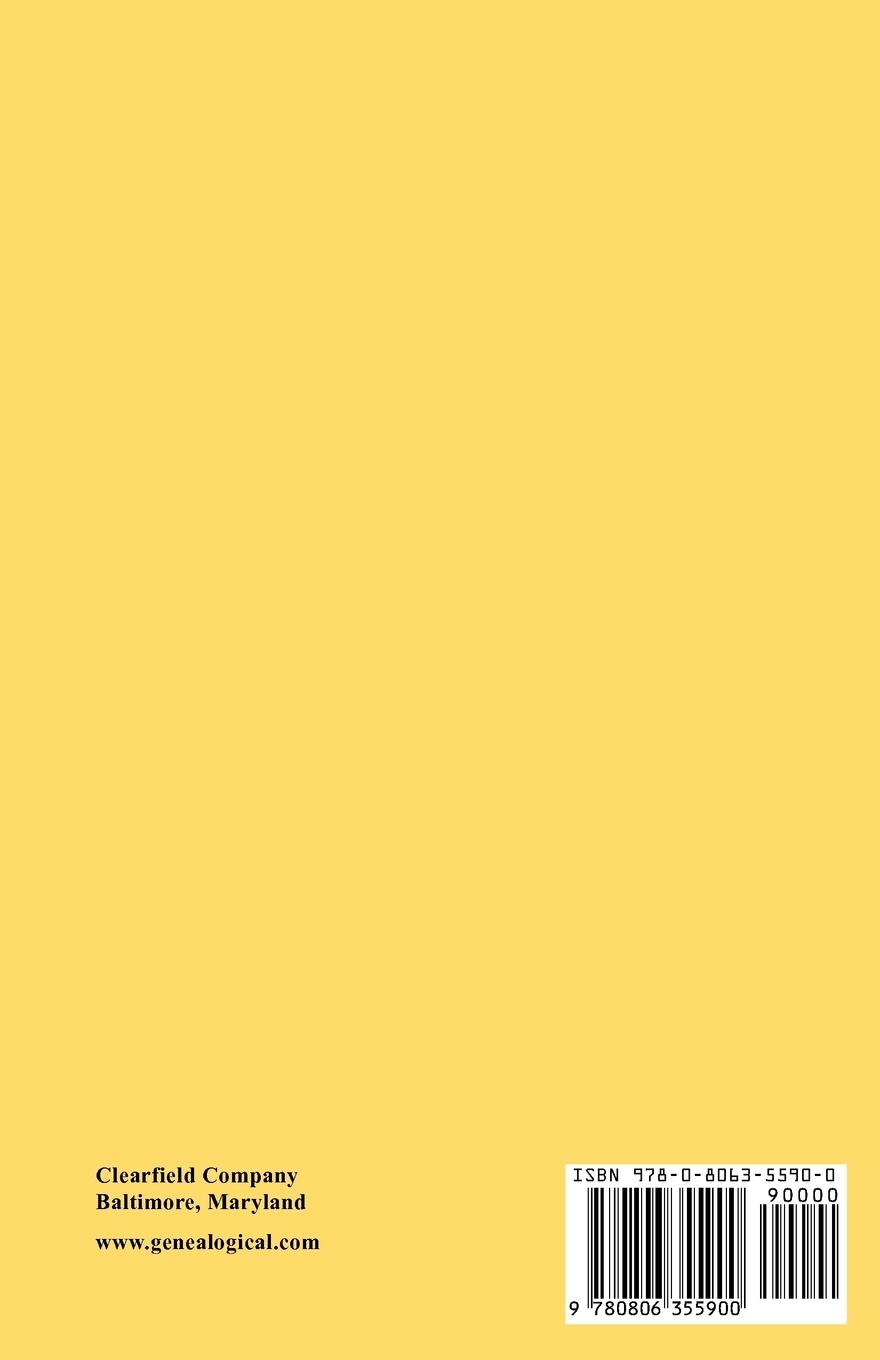 Rückseitencover Abstracts of the Testamentary Proceedings of the Prerogative Court of Maryland. Volume XXXIX, 1772-1774. Libers