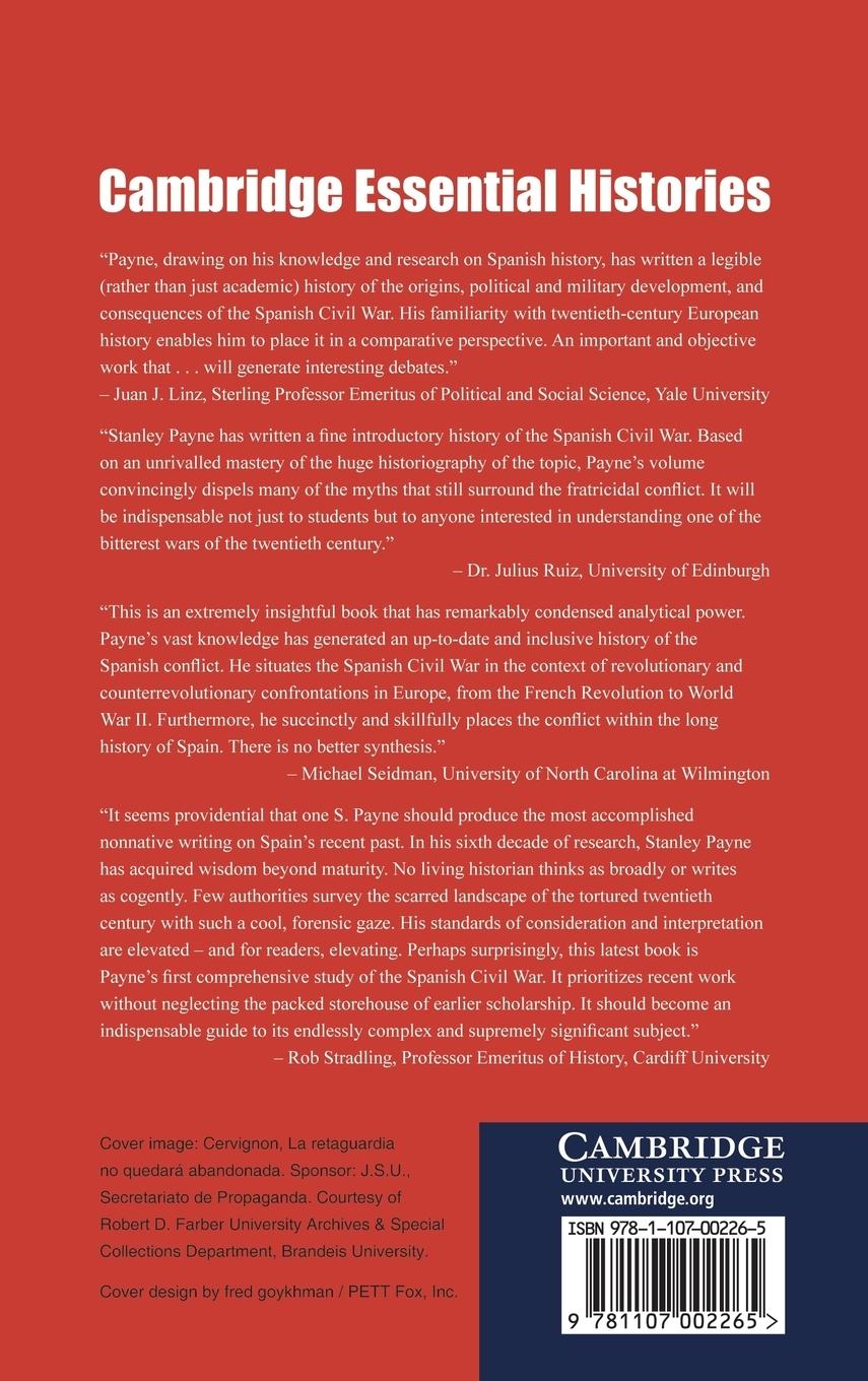 Rückseitencover The Spanish Civil War