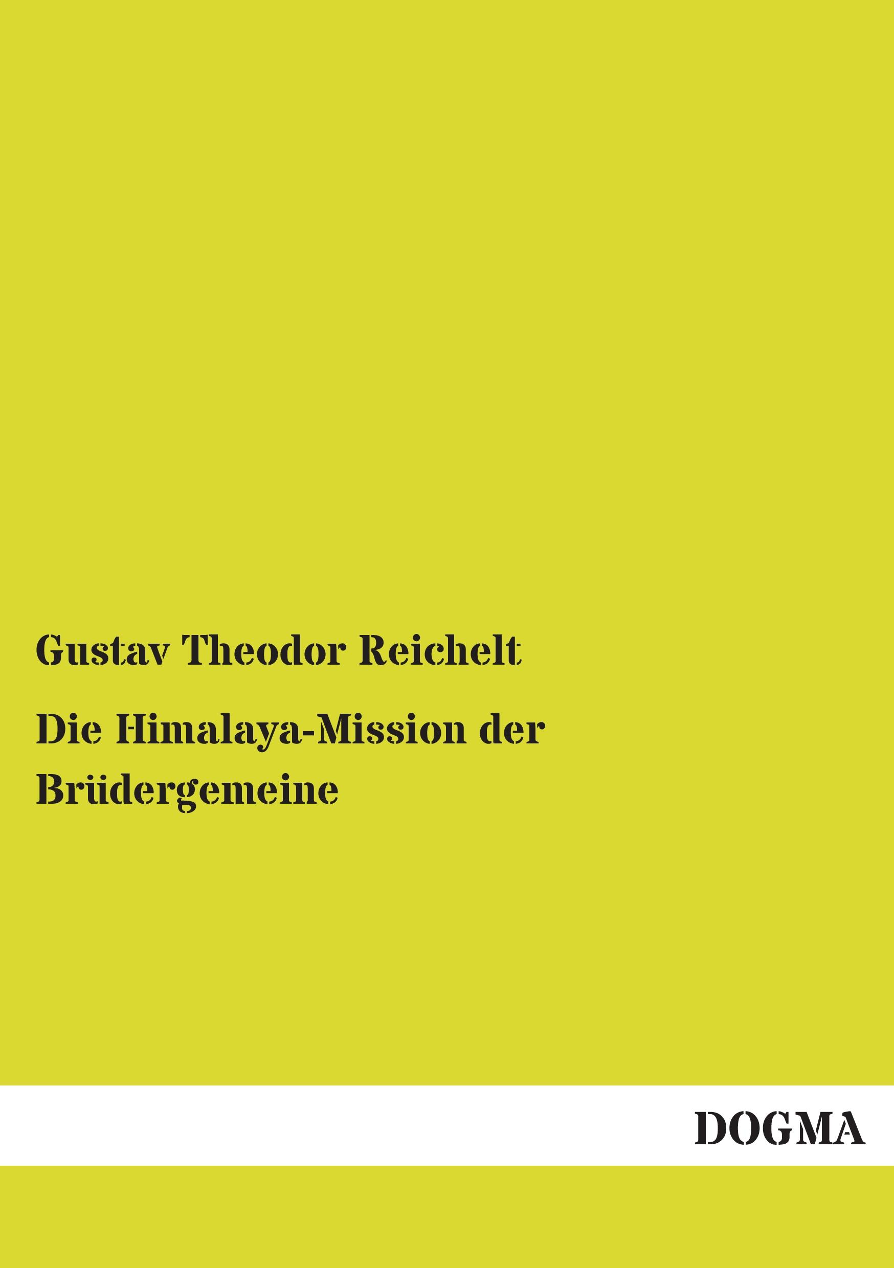 Vorderes Coverbild Die Himalaya-Mission der Brüdergemeine