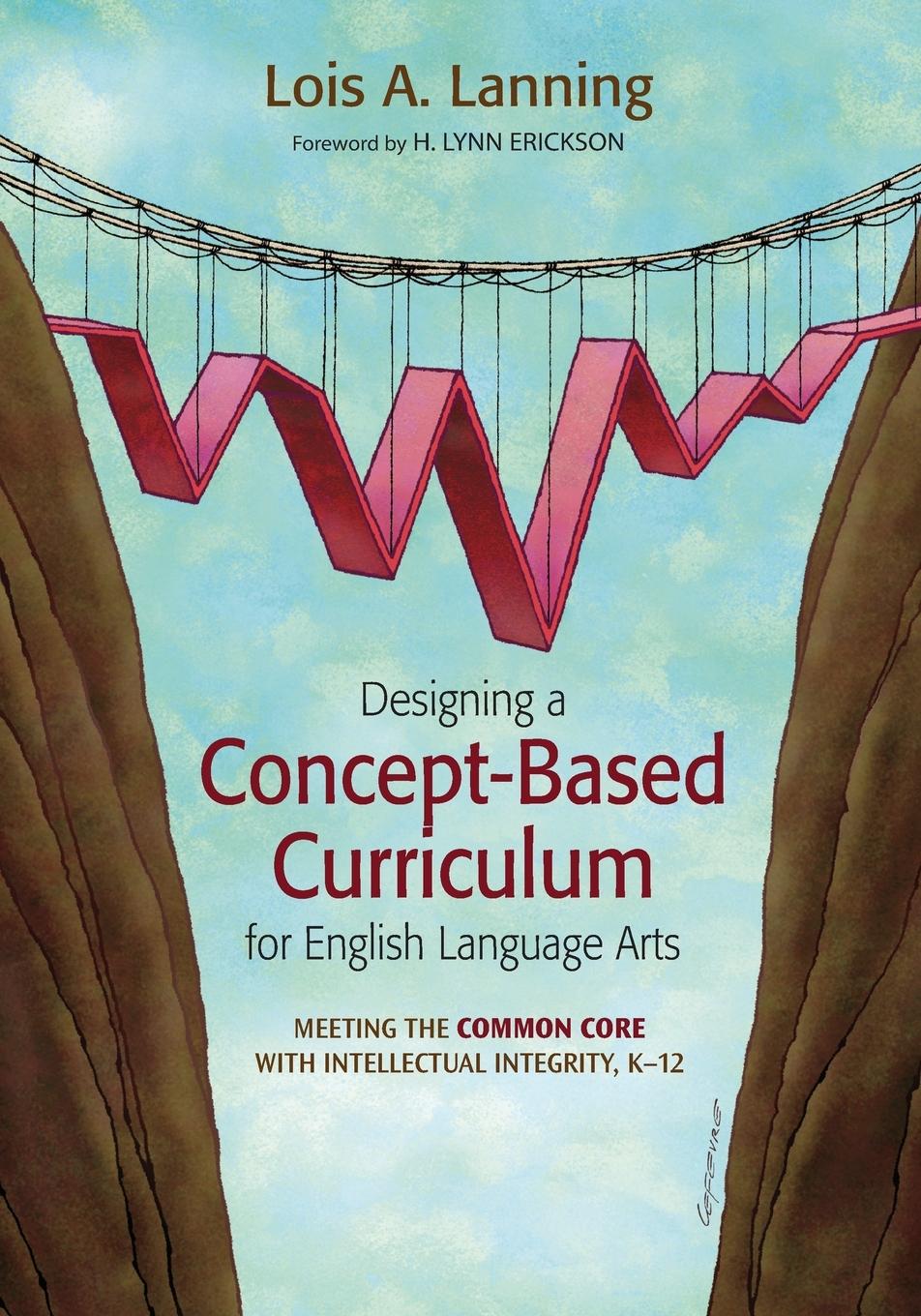 Vorderes Coverbild Designing a Concept-Based Curriculum for English Language Arts