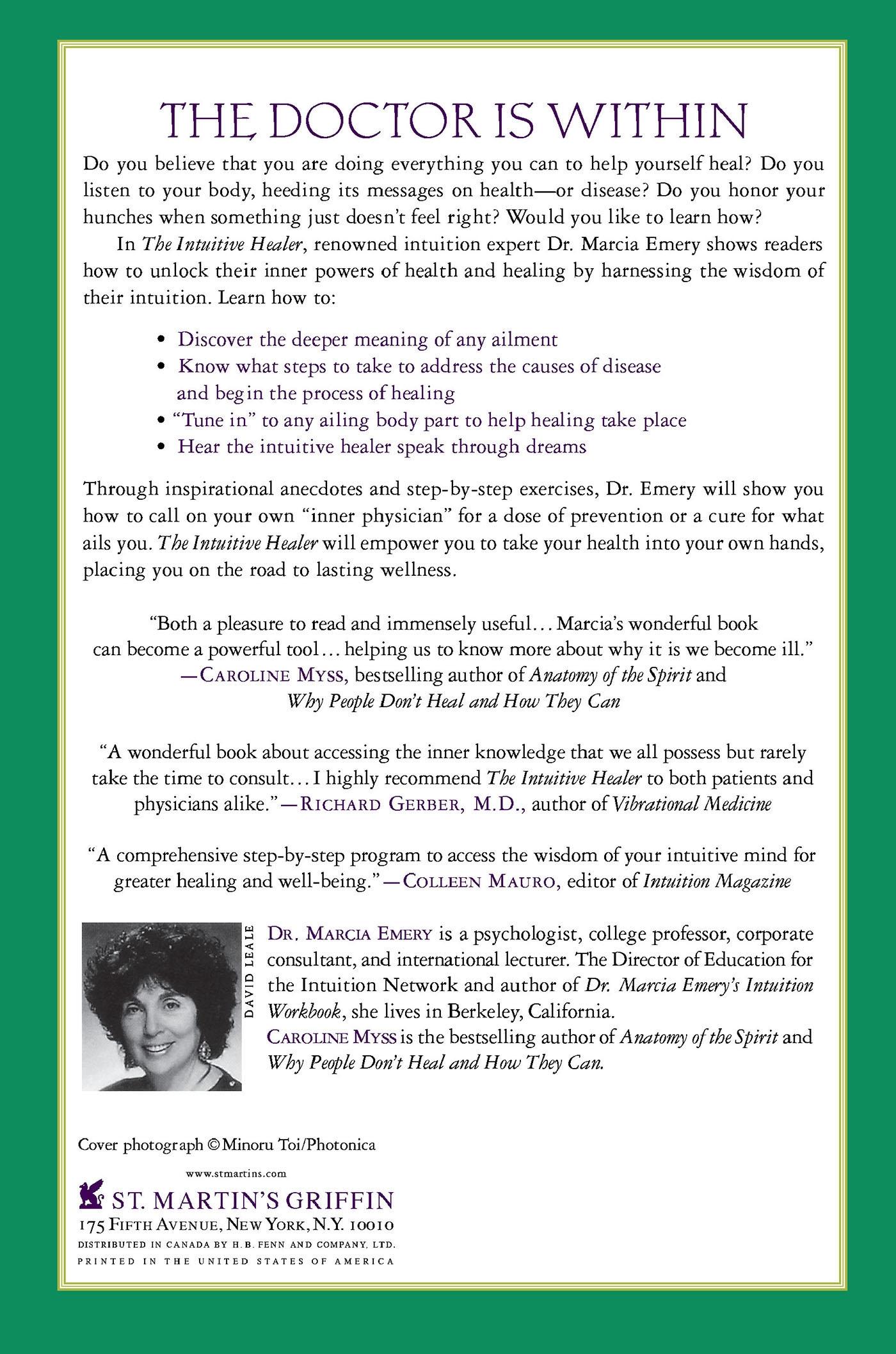 Rückseitencover The Intuitive Healer