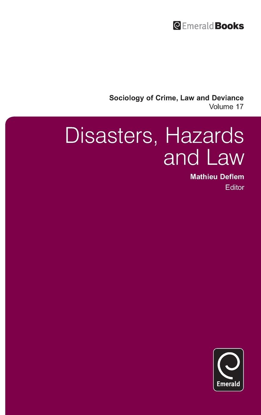 Vorderes Coverbild Disasters, Hazards and Law
