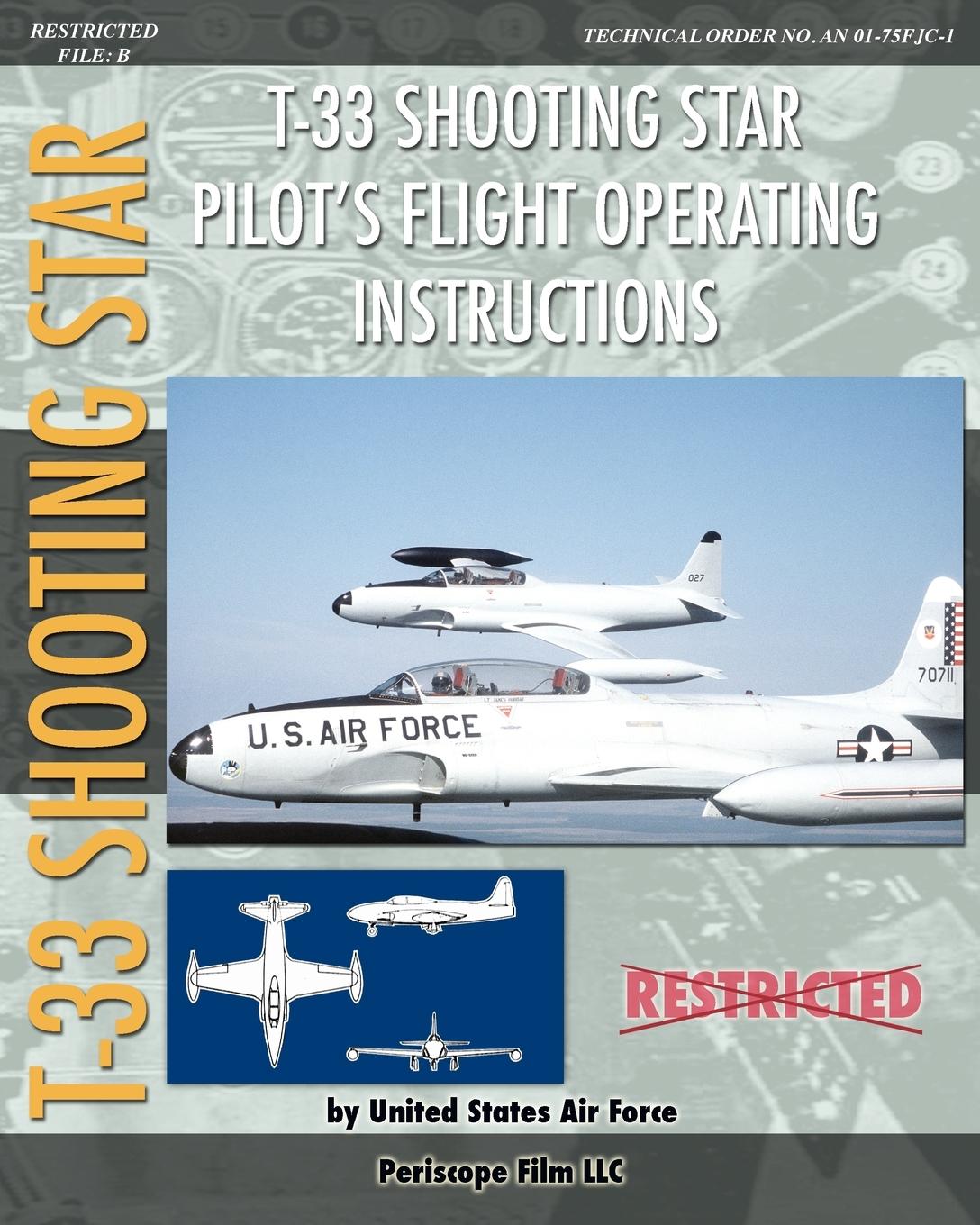 Vorderes Coverbild T-33 Shooting Star Pilot's Flight Operating Instructions