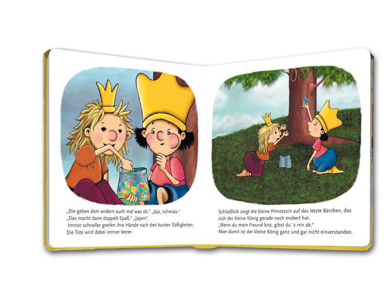 Beispielinhalt (Bild) Geschichtenbuch Der kleine König